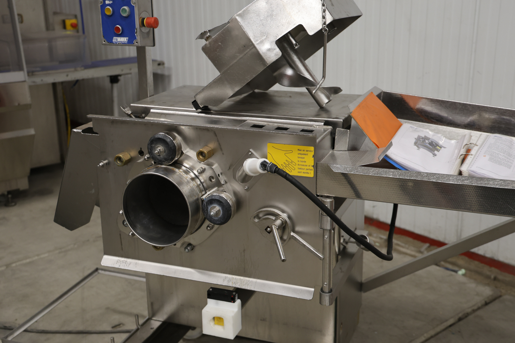 Used 2010 Baader 601 soft separator