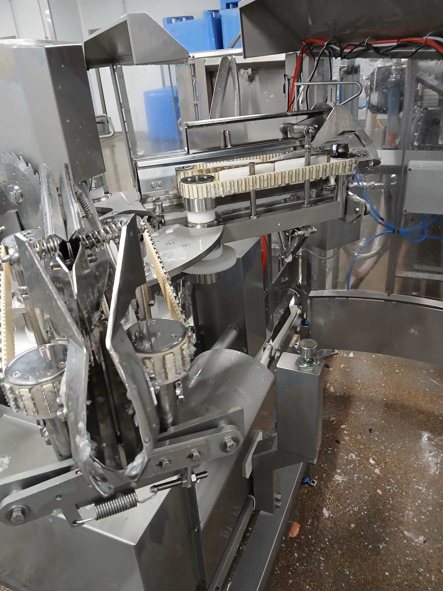 Used 2012 Marel 2630 filleting line with 2620 and knife sharpener