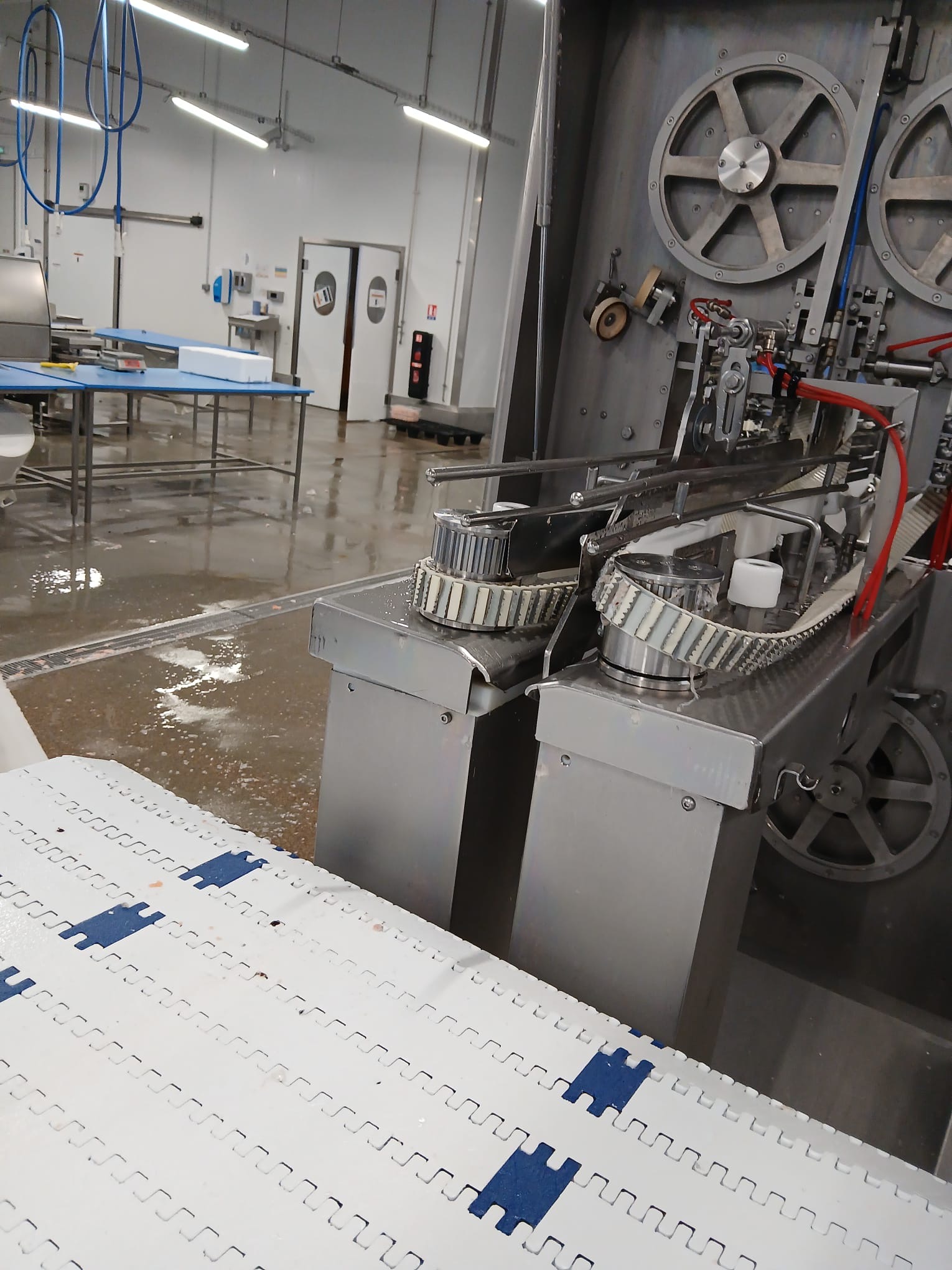 Used 2012 Marel 2630 filleting line with 2620 and knife sharpener