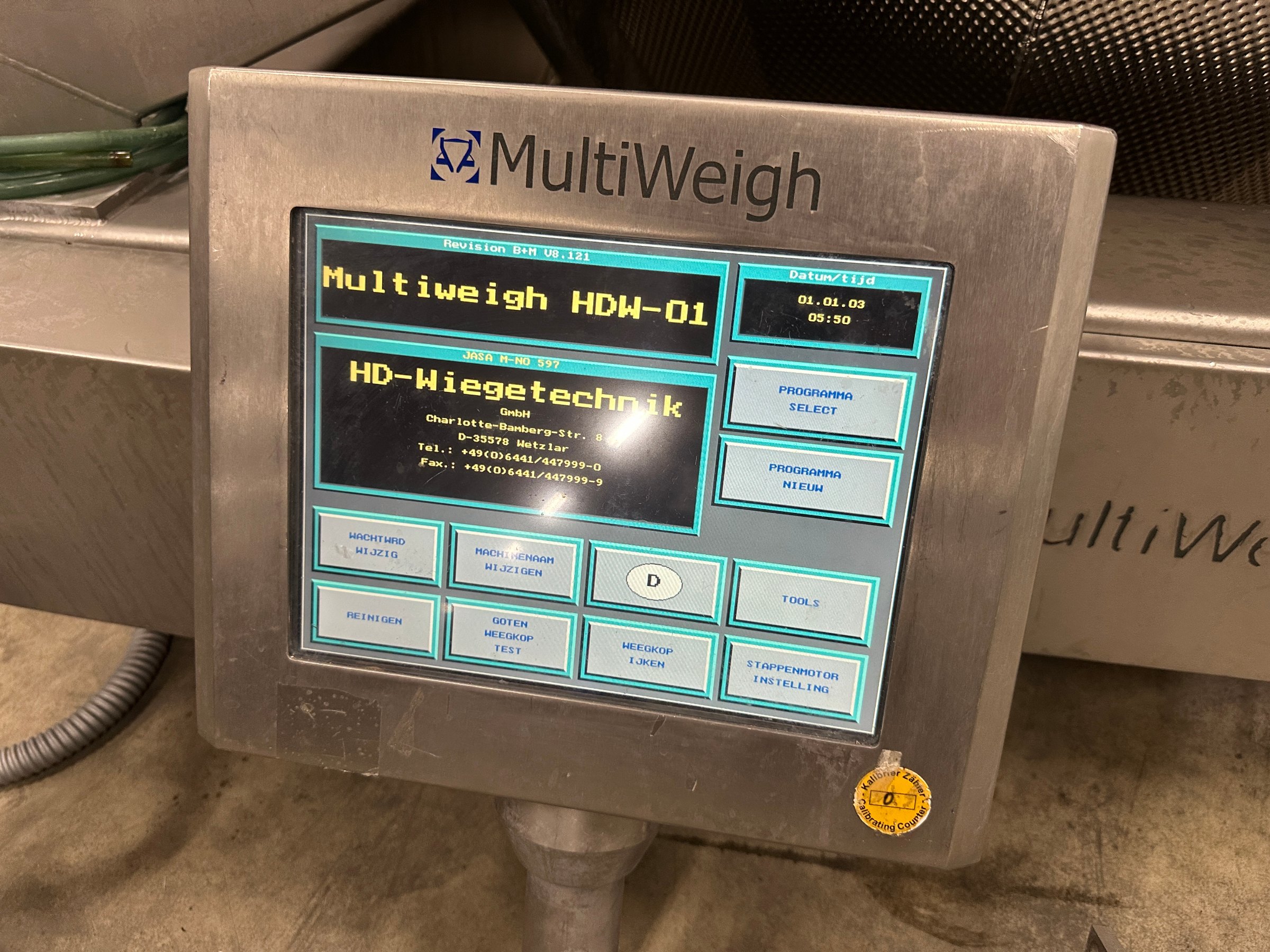 Used 2012 Multiweigh HDW 20-40-60 TWIN