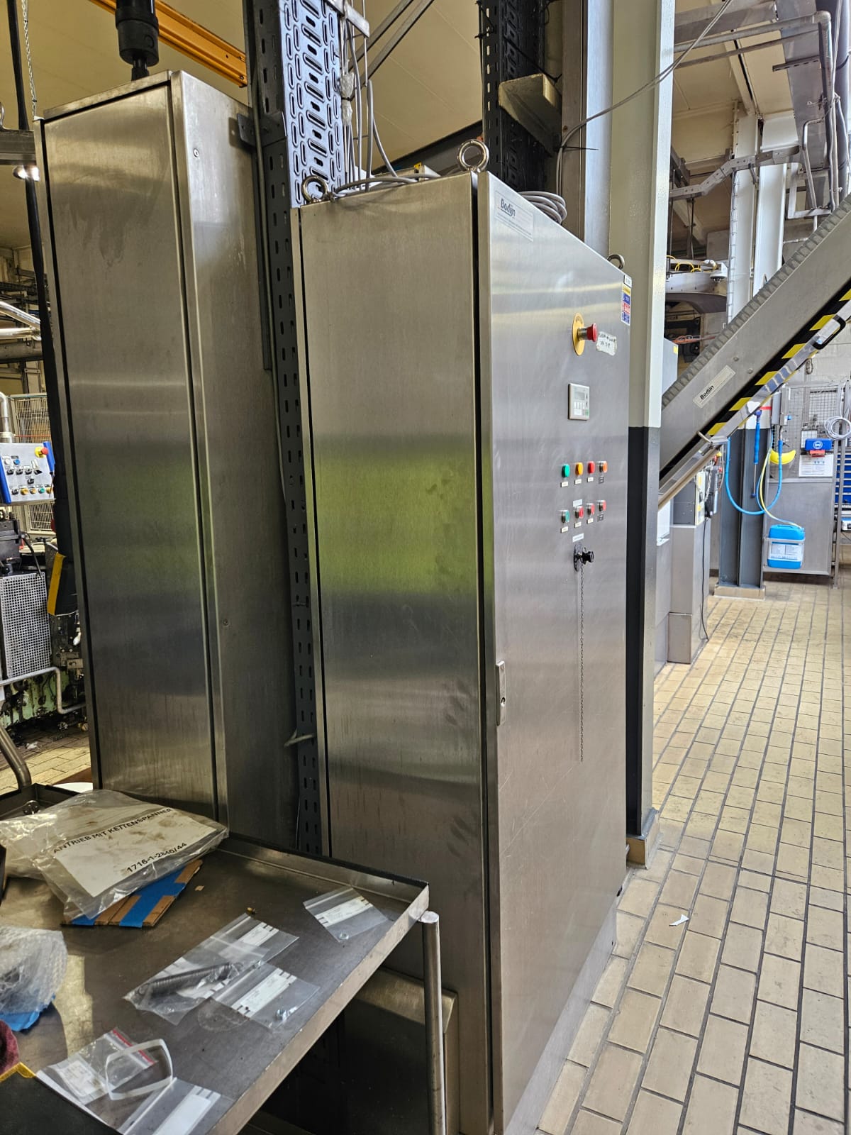 Used 2008 Affeldt complete weighing and packing line