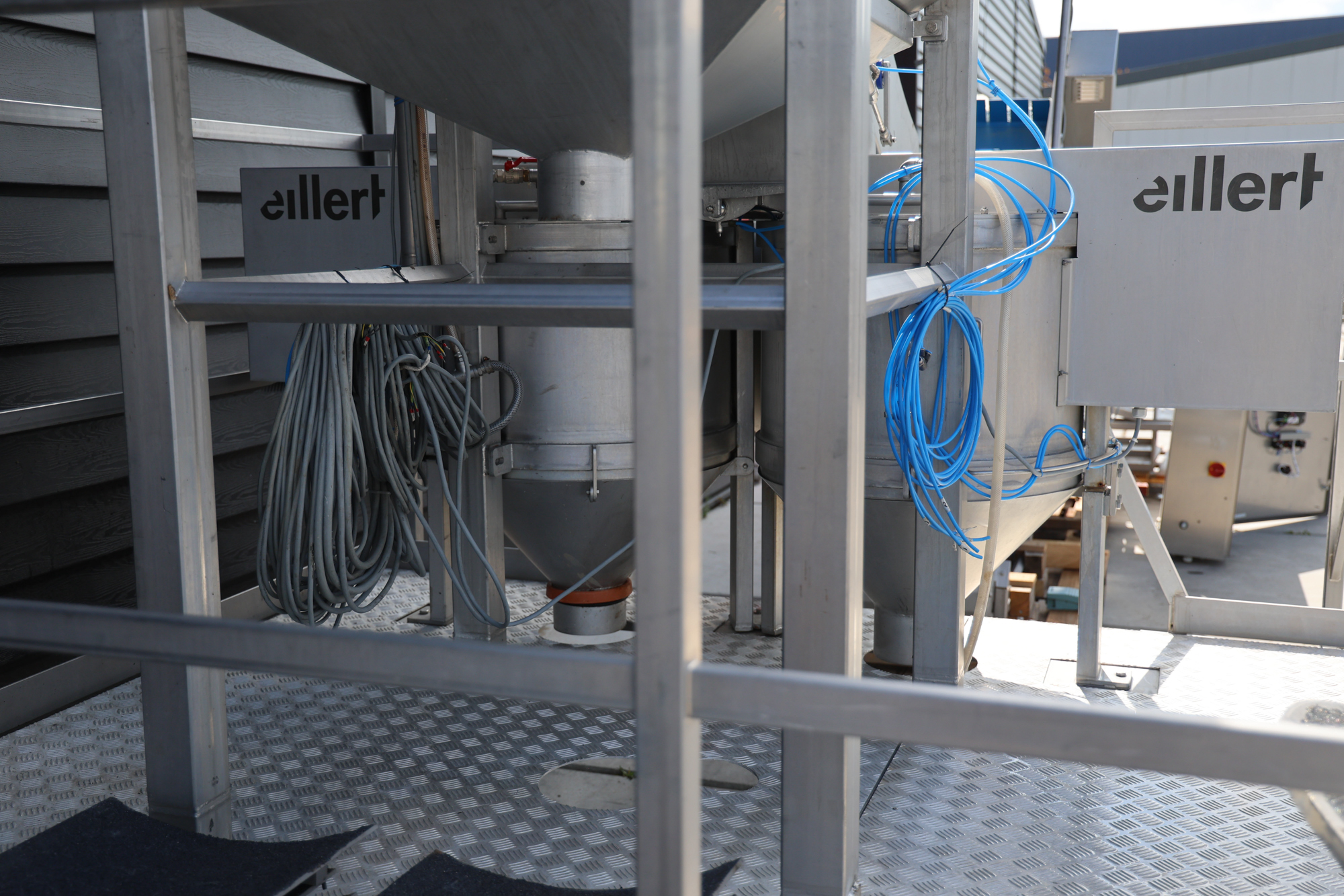 Used 2018 Eillert APM800 and B25 Full potato peeling and cutting line