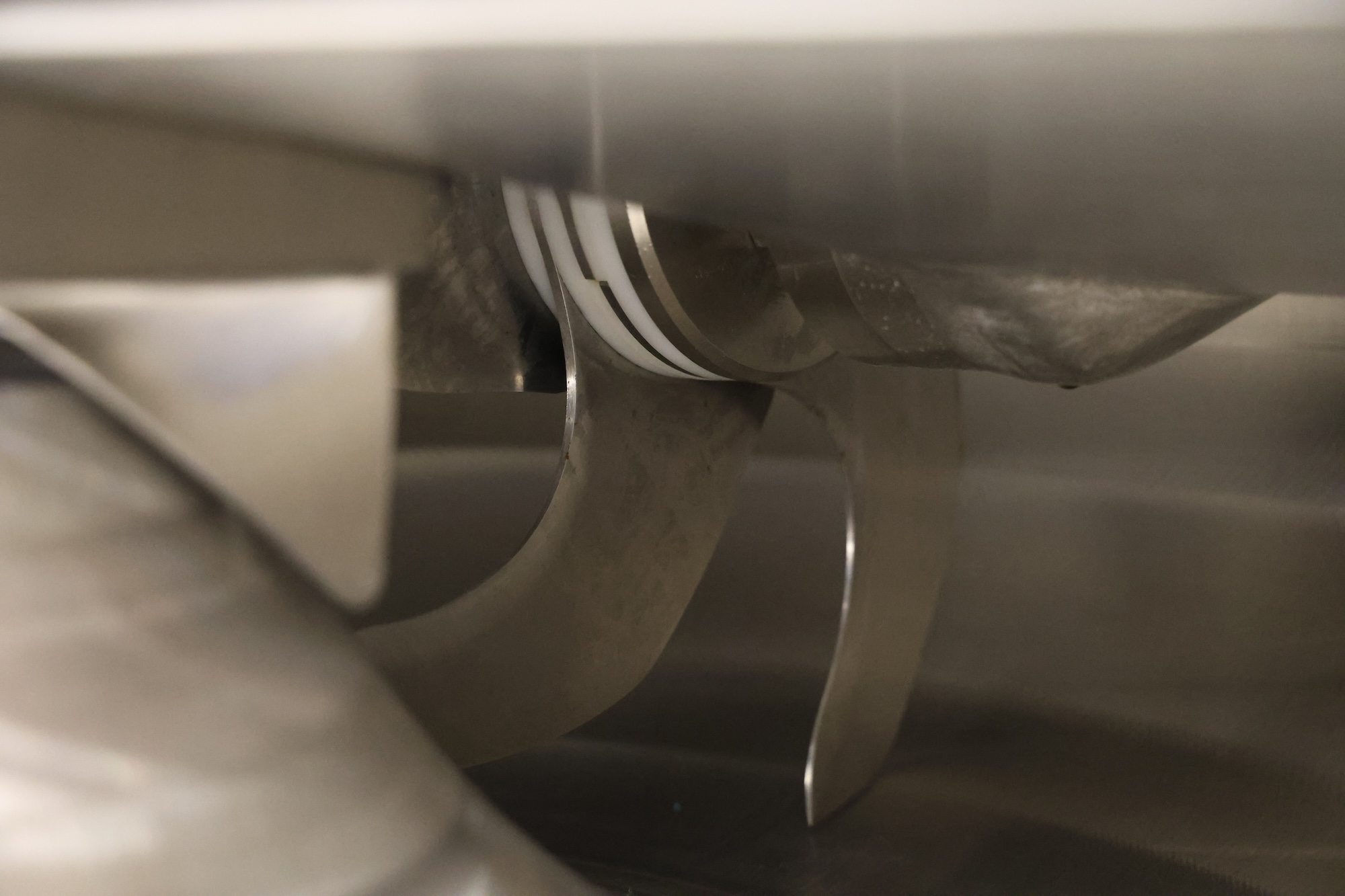 Used KG Wetter 120 bowl cutter with discharge