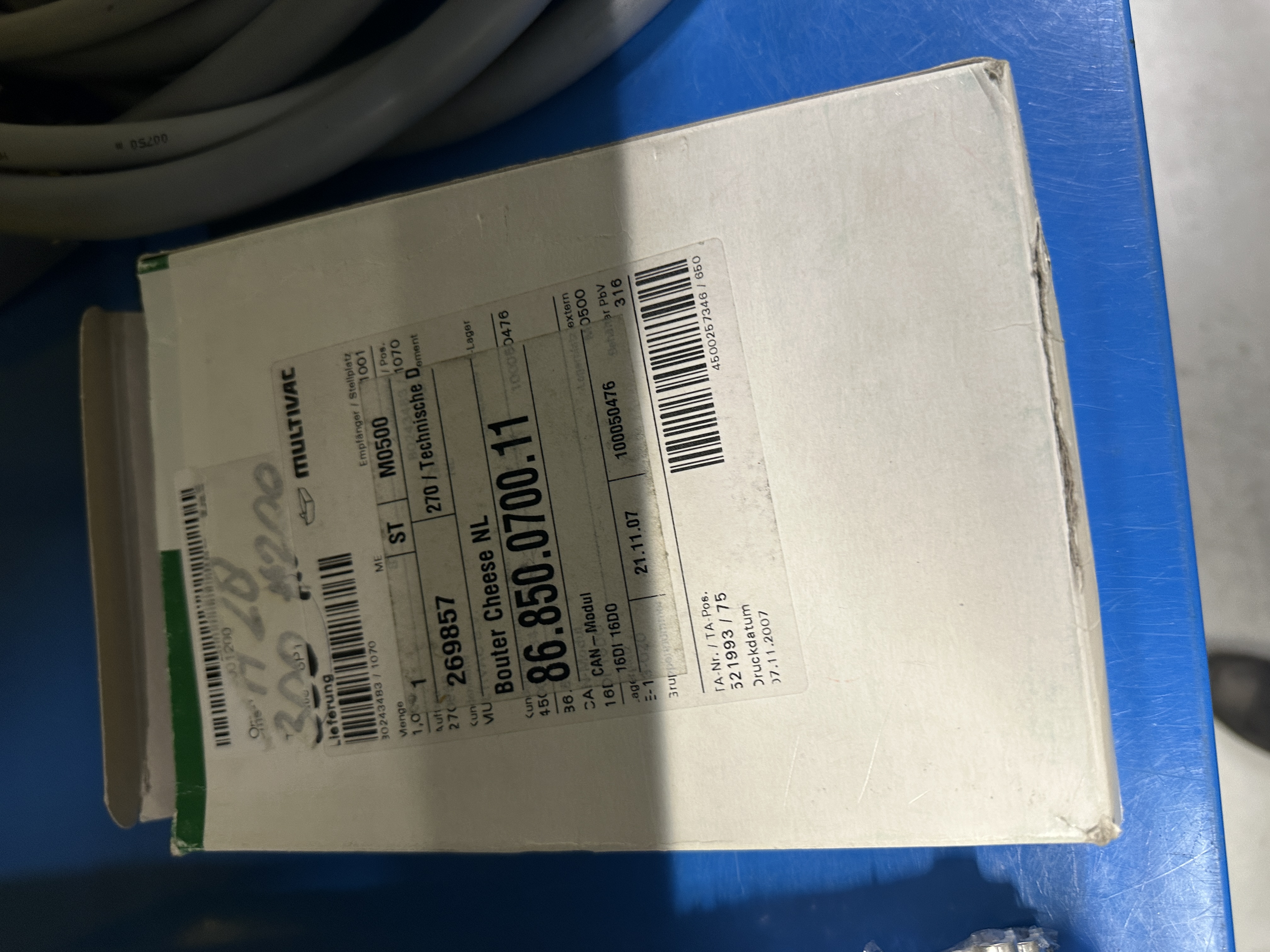 Used Multivac Spare parts