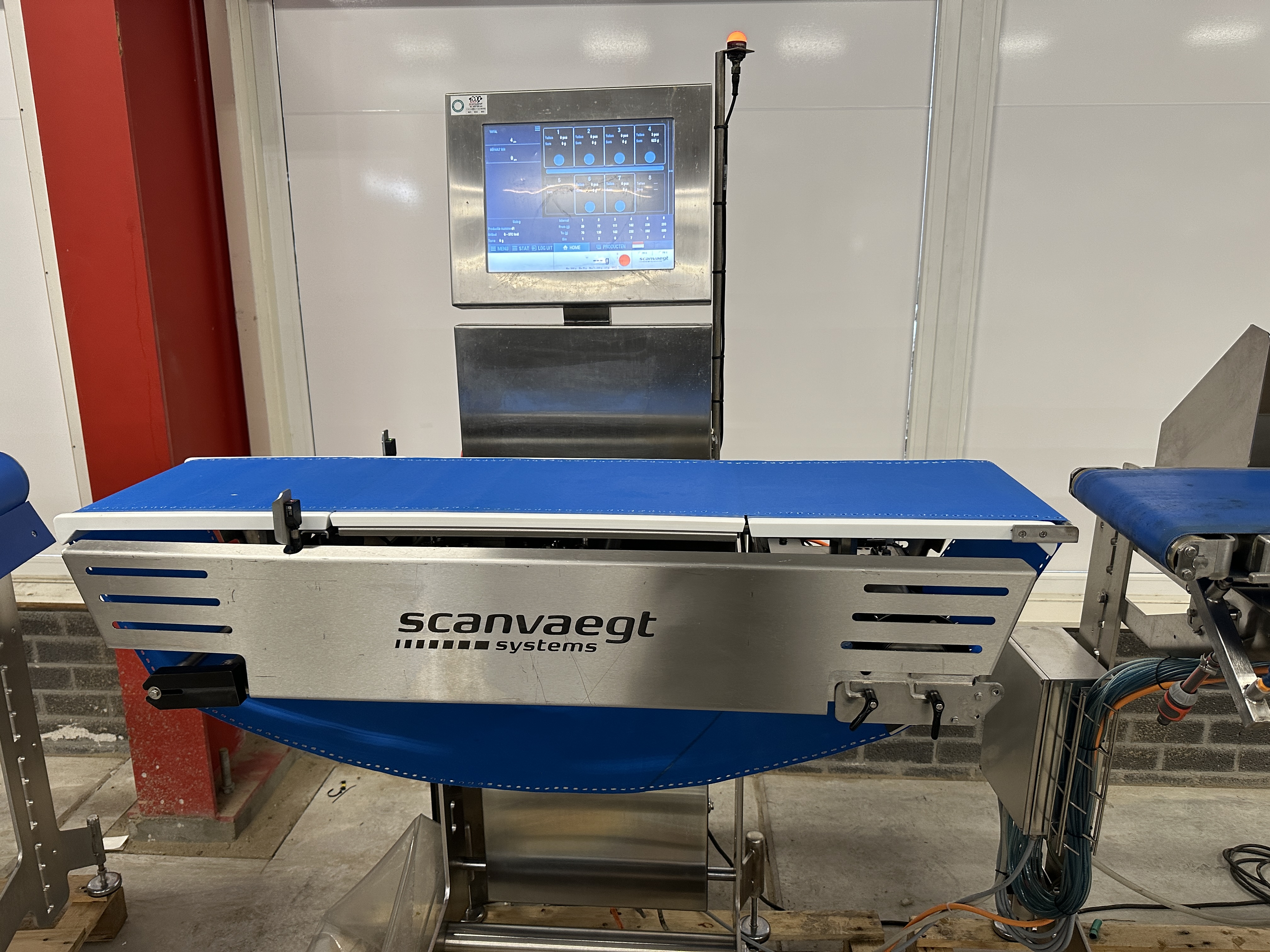 Used 2017 Scanvaegt  8 station grading line