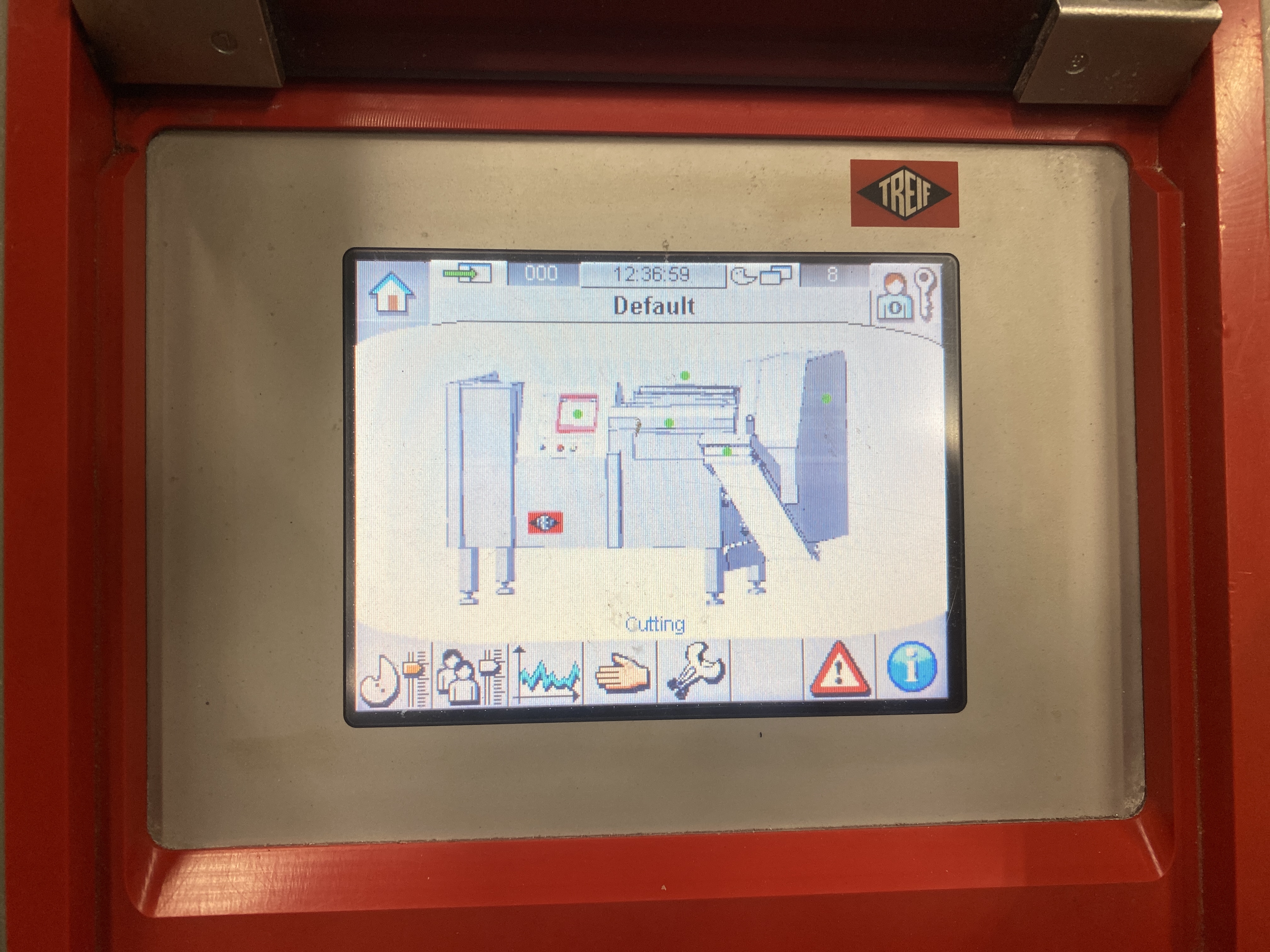 Used Treif Caseus dicer