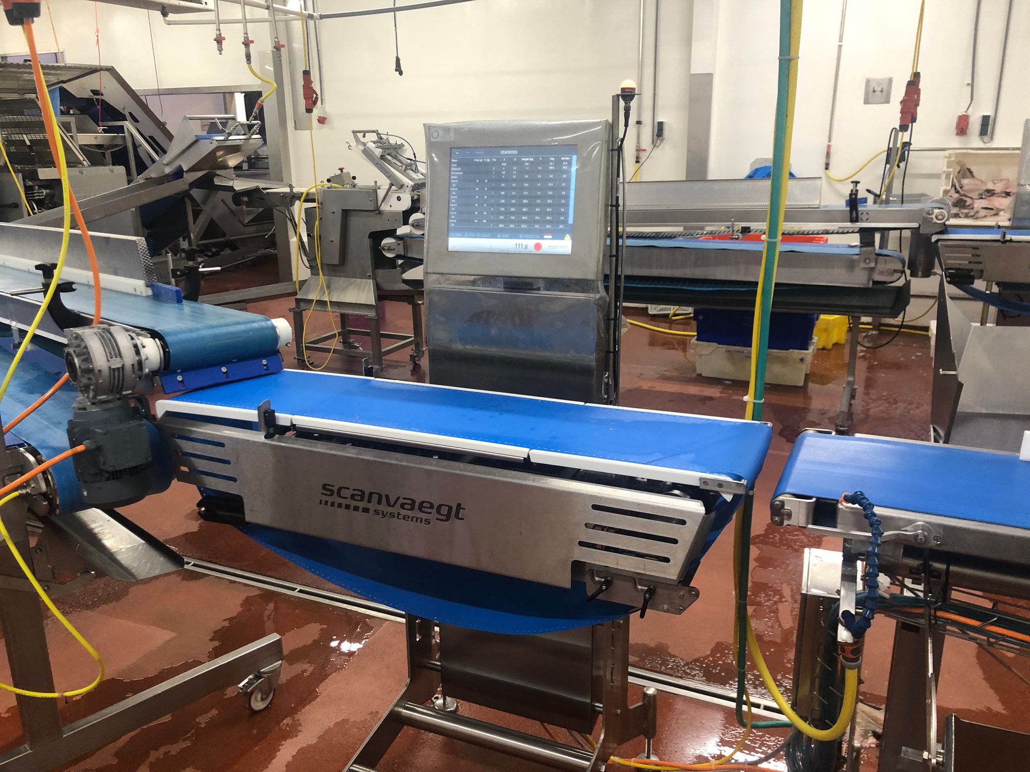 Used 2017 Scanvaegt  8 station grading line