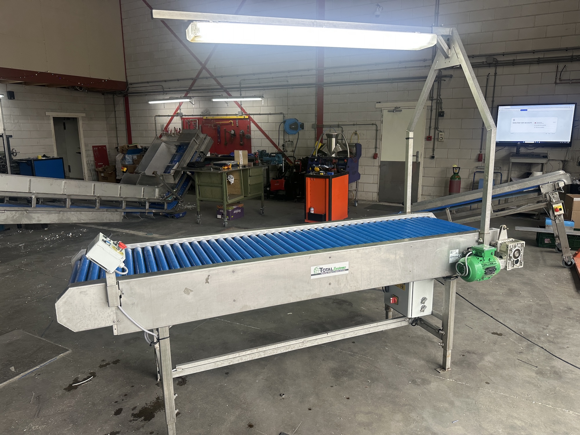 Used 2021 Total systems Rollen leesband