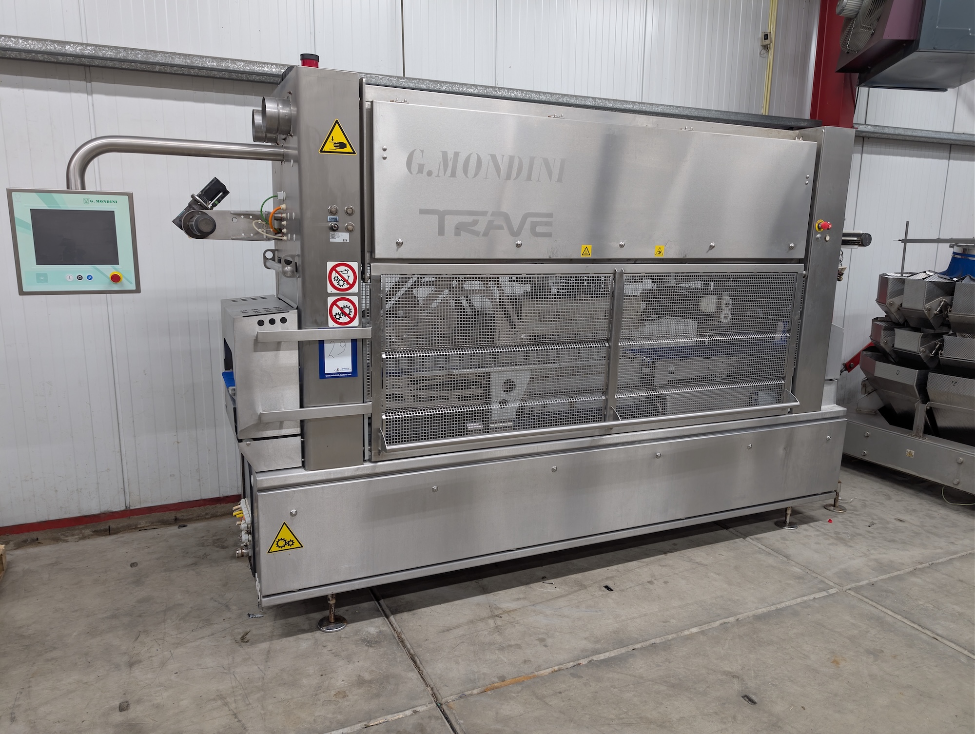 Used 2018 G. Mondini TRAVE 367 VG Traysealer