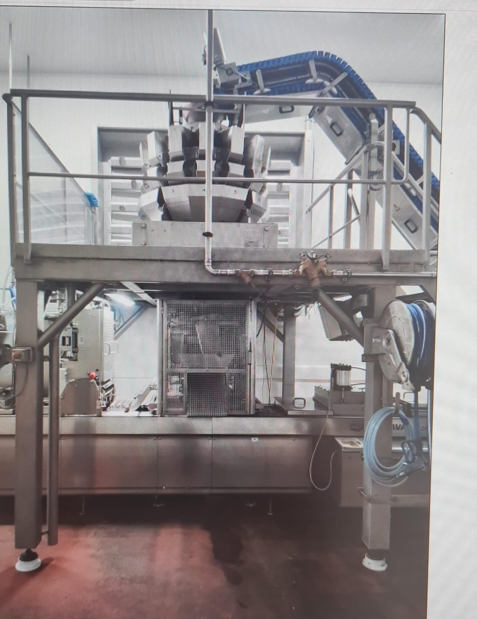 Used Yamato Multivac complete weighing and packing line