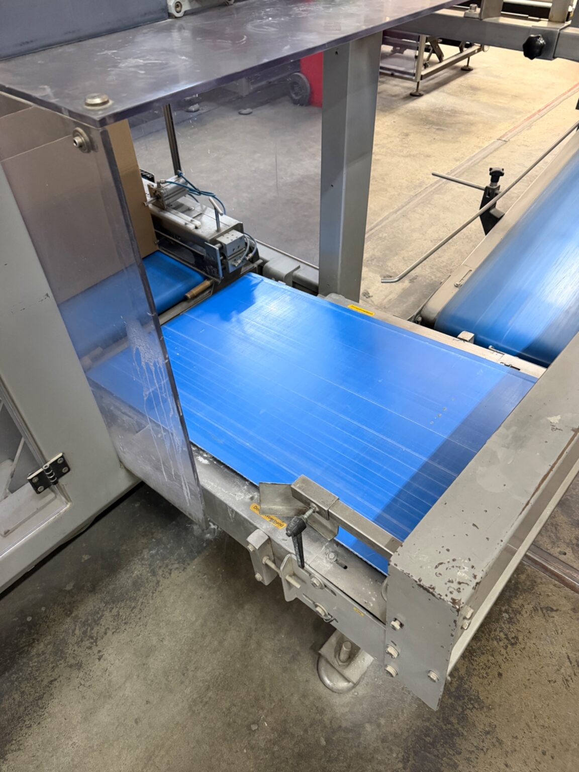 Used Complete weighing, packaging and case packing line with Yamato and GEA SmartPacker SX400