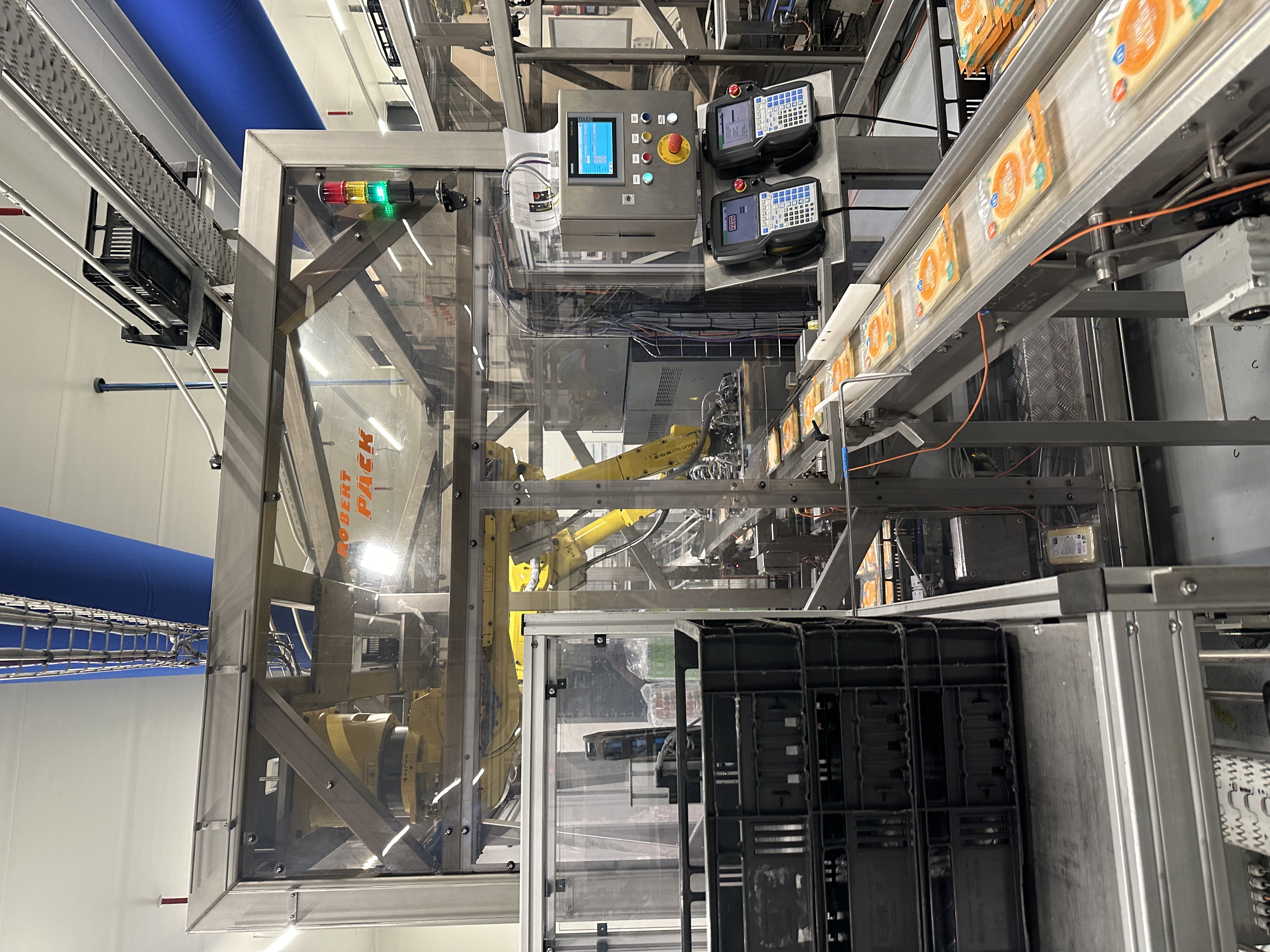 Used Multivac R530 complete line with Weber