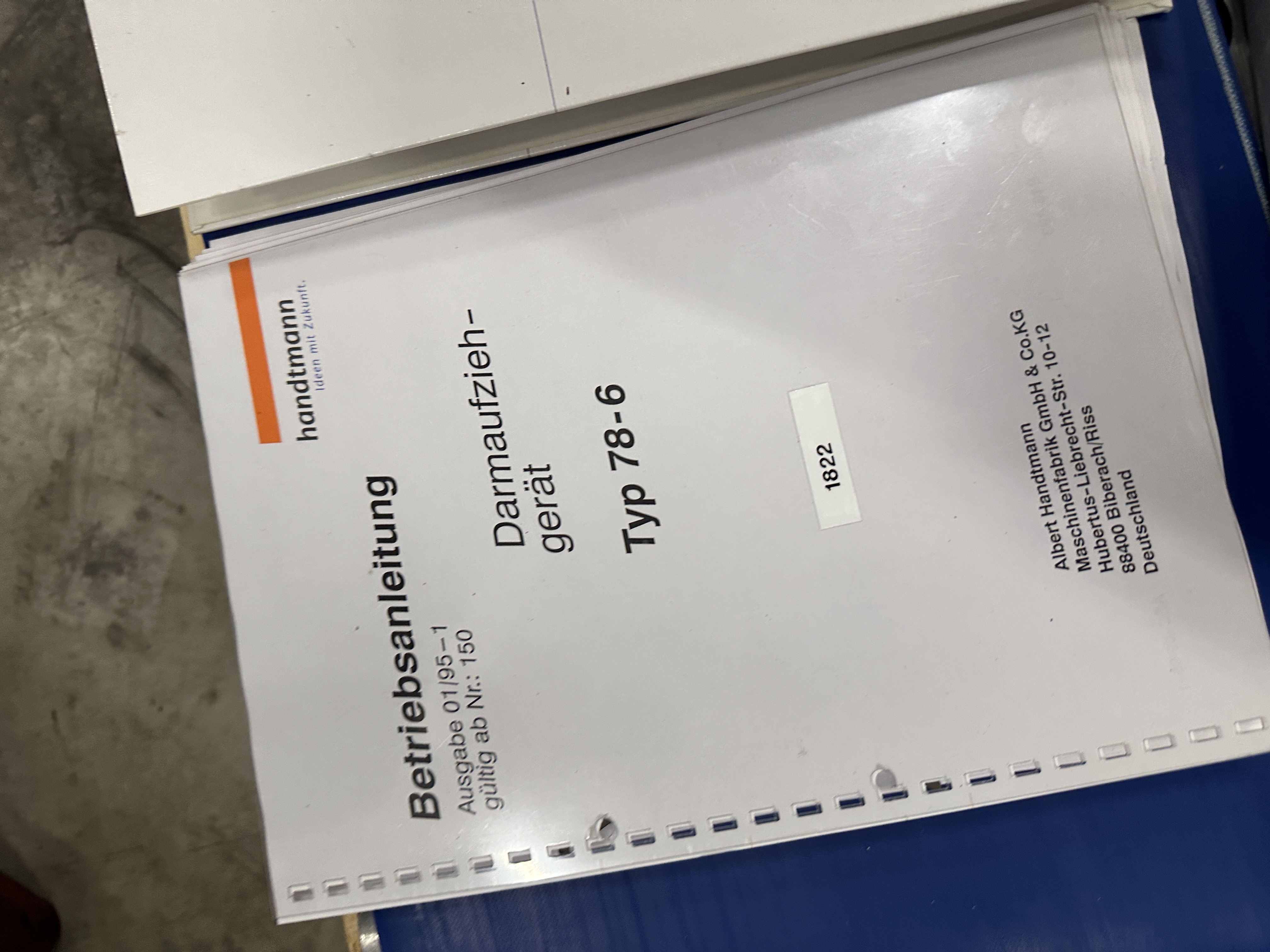 Used Handtmann VF616 with AL