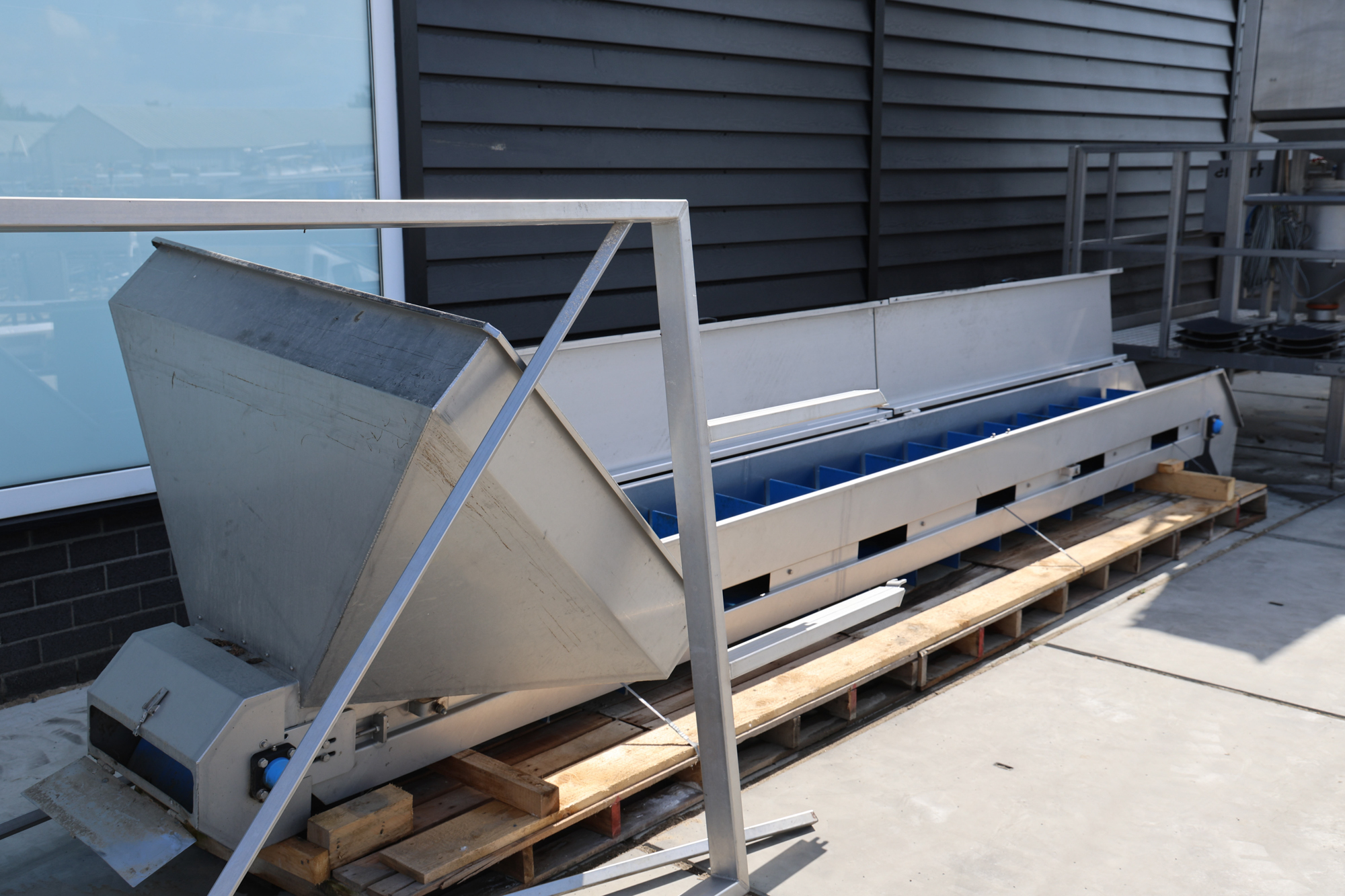 Used 2018 Eillert APM800 and B25 Full potato peeling and cutting line