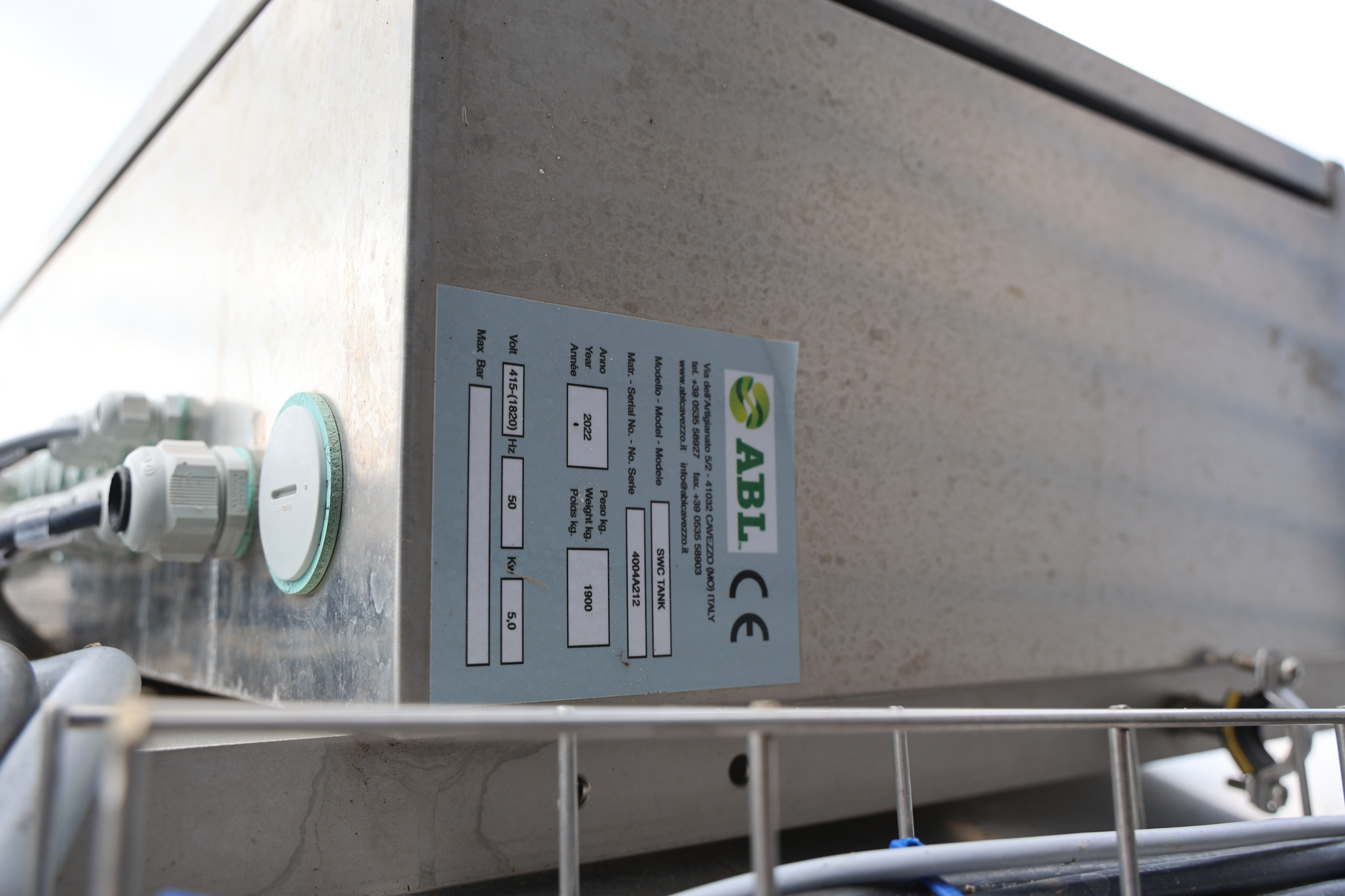 Used 2022 ABL Fruit washing line