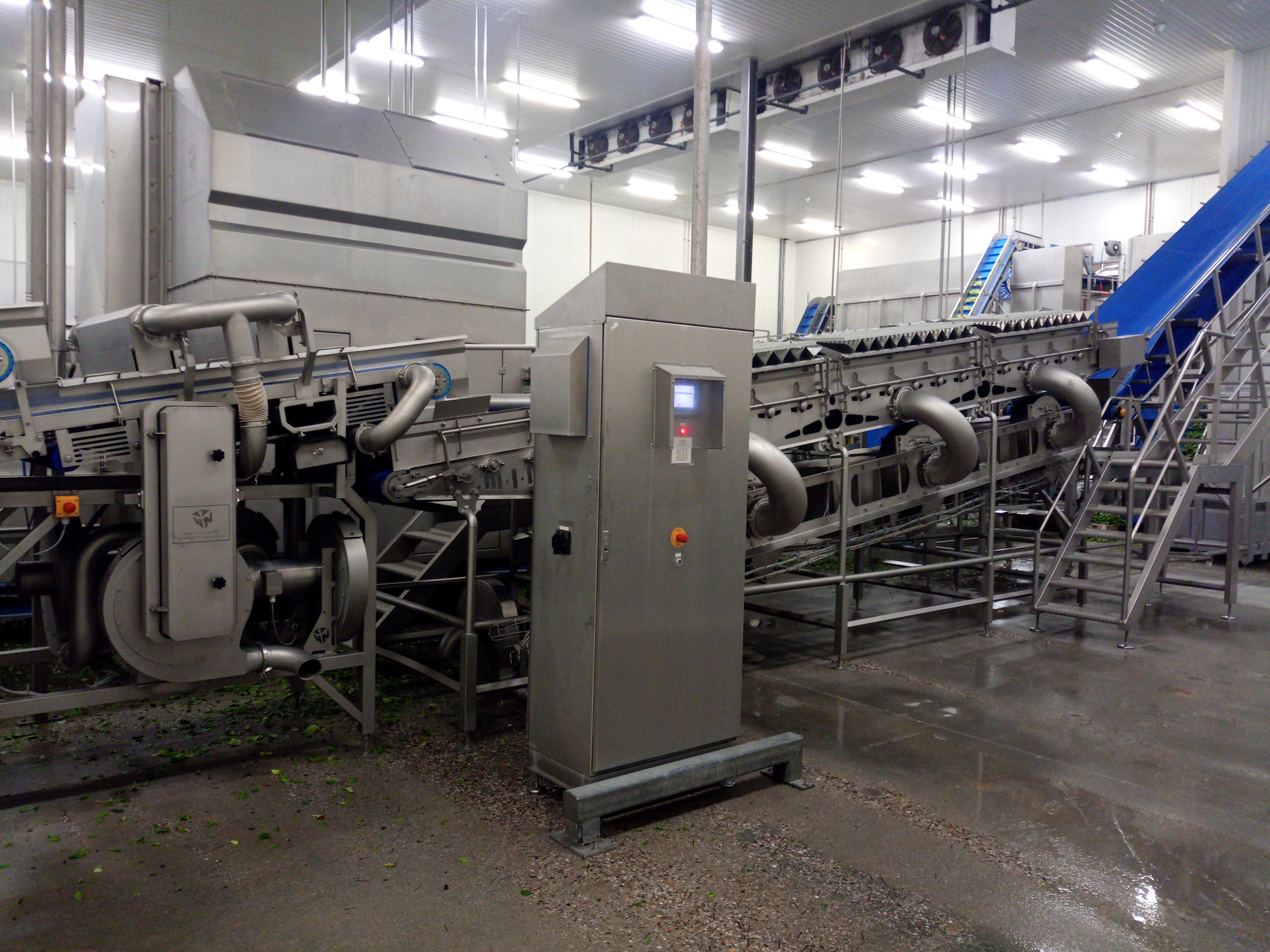 Used 2017 FTNON Turatti complete high capacity washing and drying line
