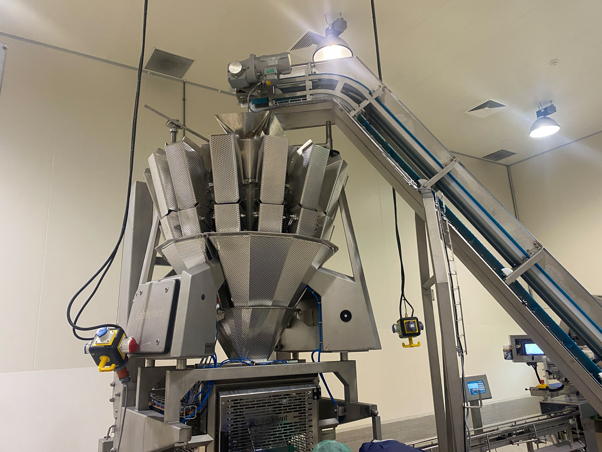 Used 2020 Cabinplant mobile screw in-feed weigher