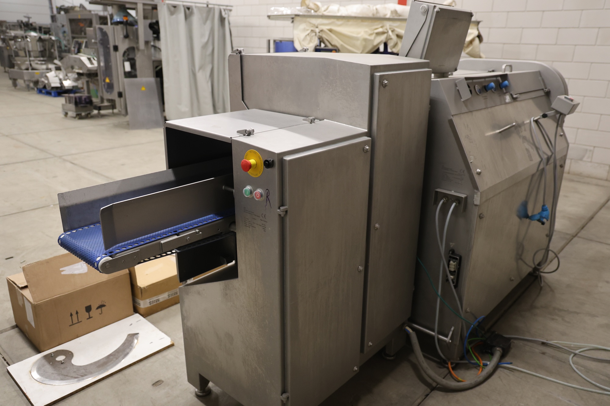 Used 2017 MHS ICC 28S fixed weight portioning machine