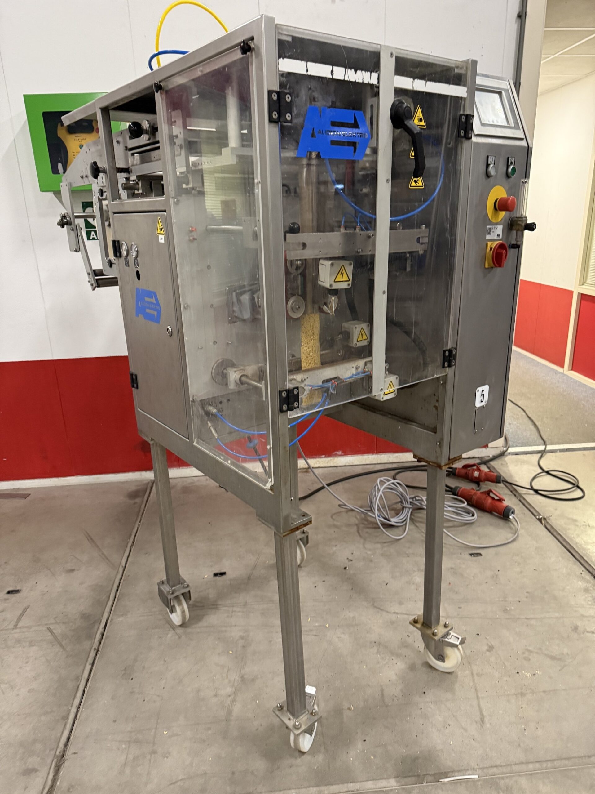 Used Audion vertical form fill seal machine (VFFS) for pillow bags