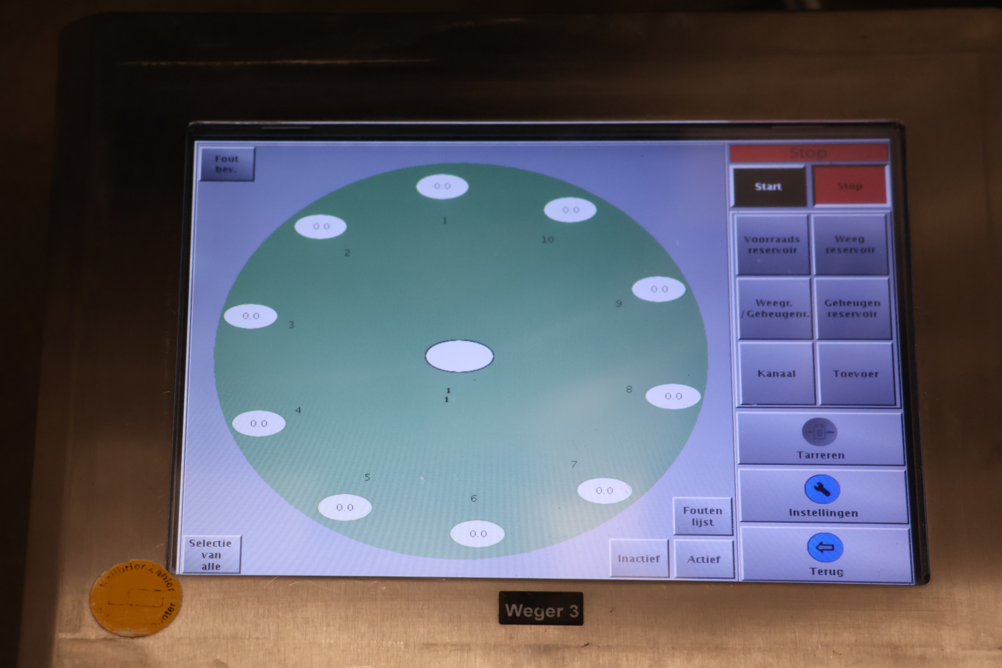 Used 2014 Multiweigh 10 heads multihead weigher