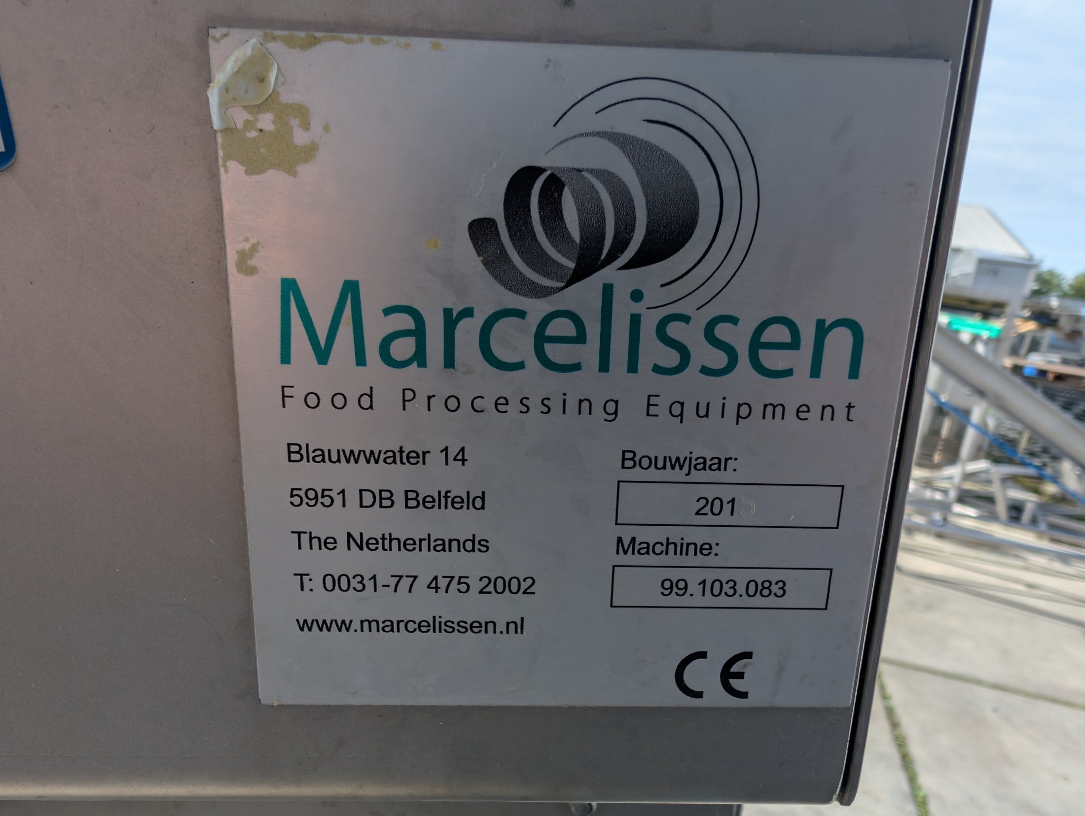 Used 2015 Marcelissen Sliver Remover SR2