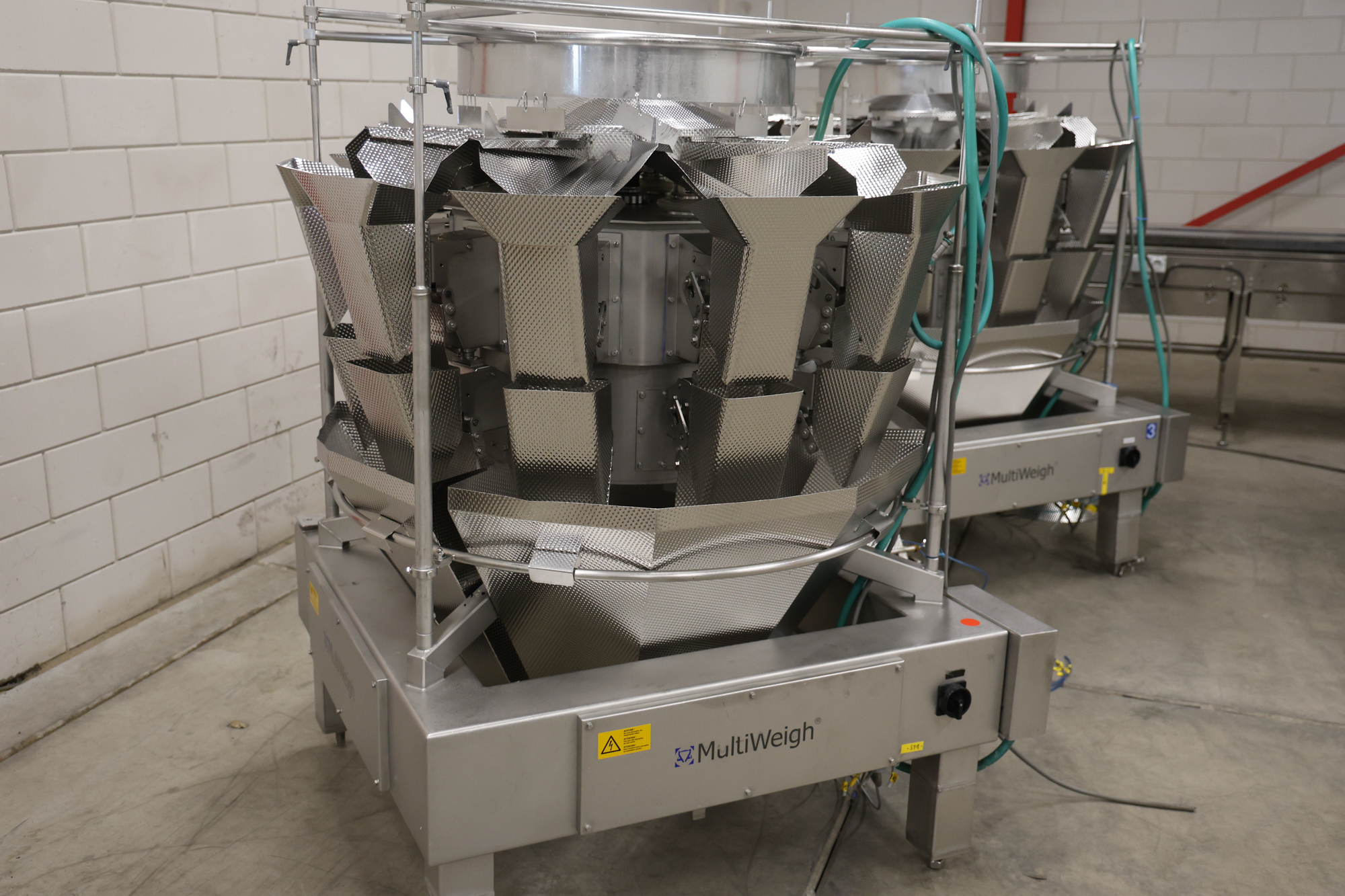 Used 2014 Multiweigh 10 heads multihead weigher
