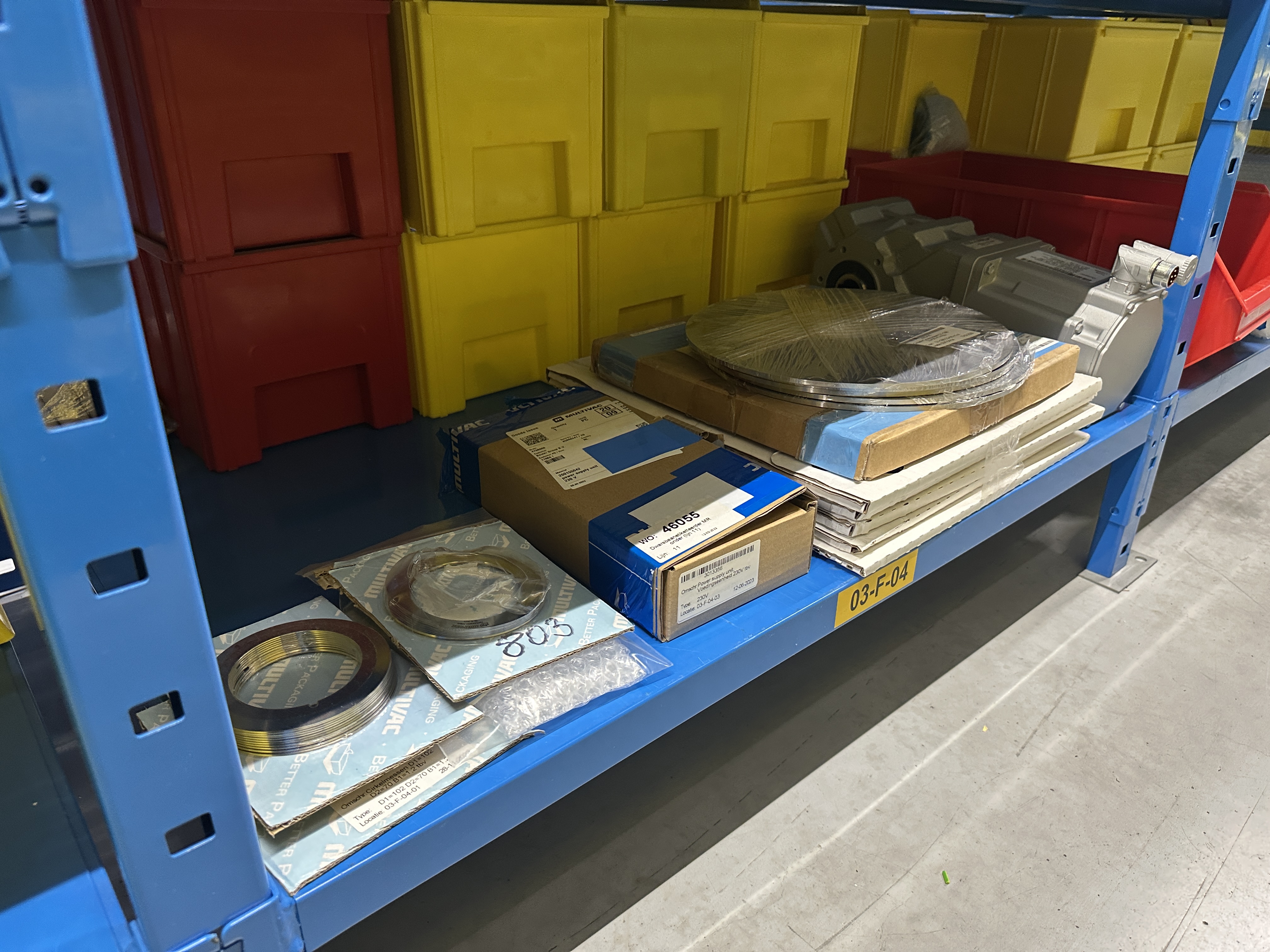 Used Multivac Spare parts