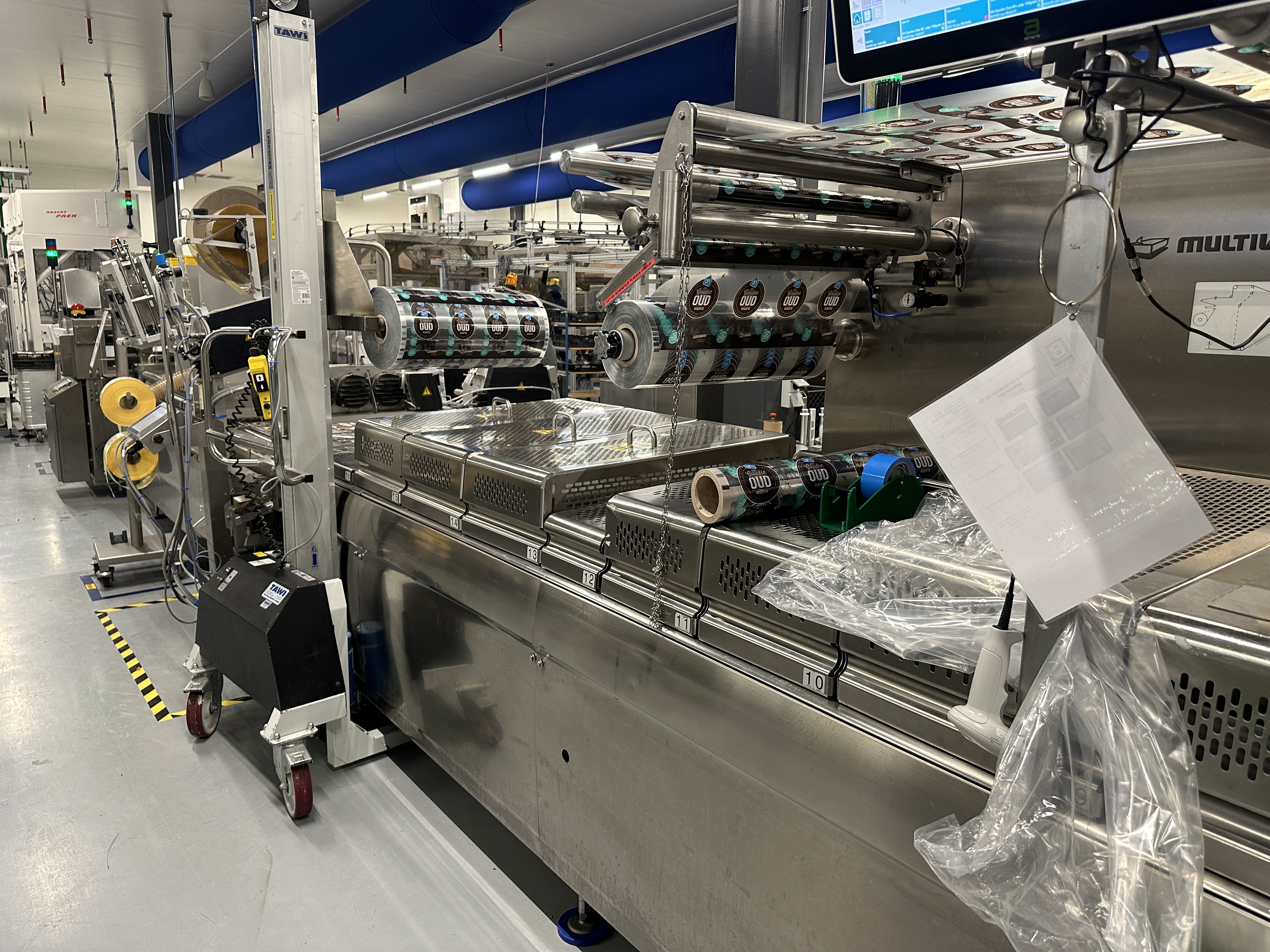 Used 2012 Multivac R535 thermoformer