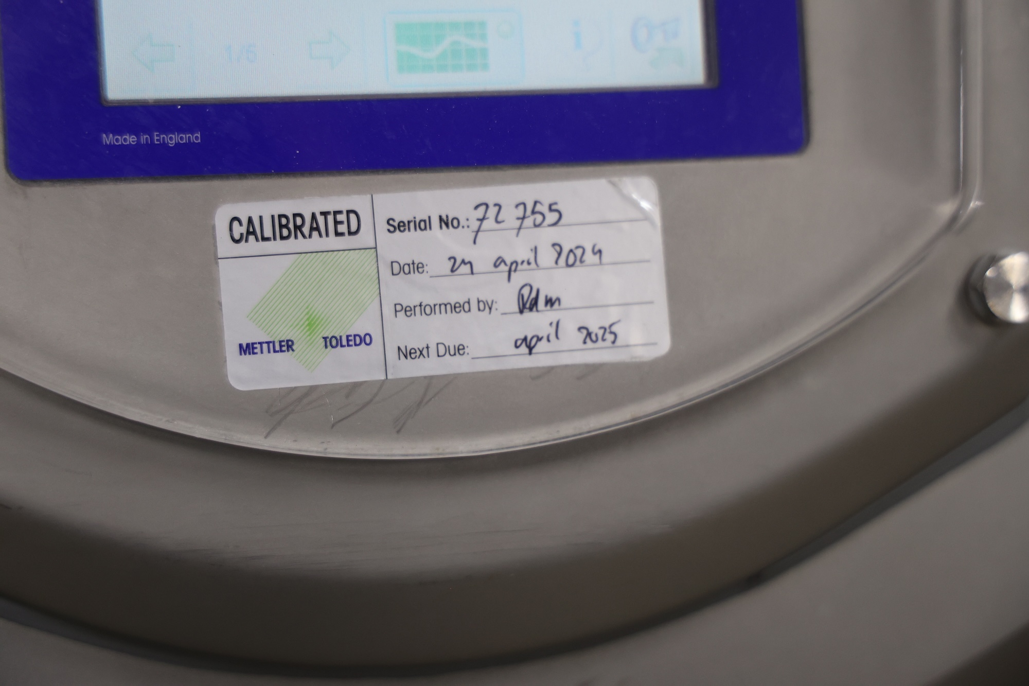 Used Safeline Metal detector