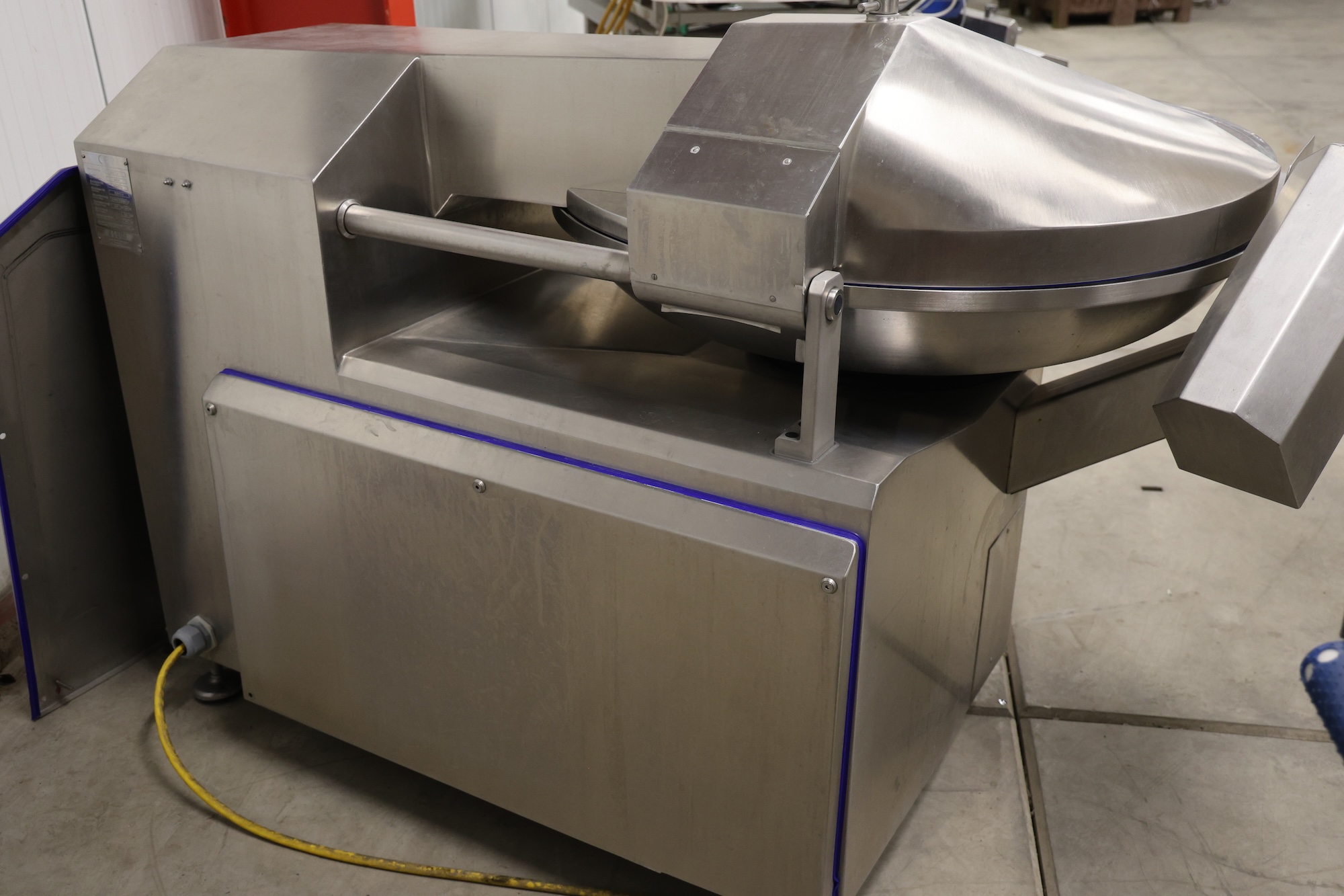 Used KG Wetter 120 bowl cutter with discharge