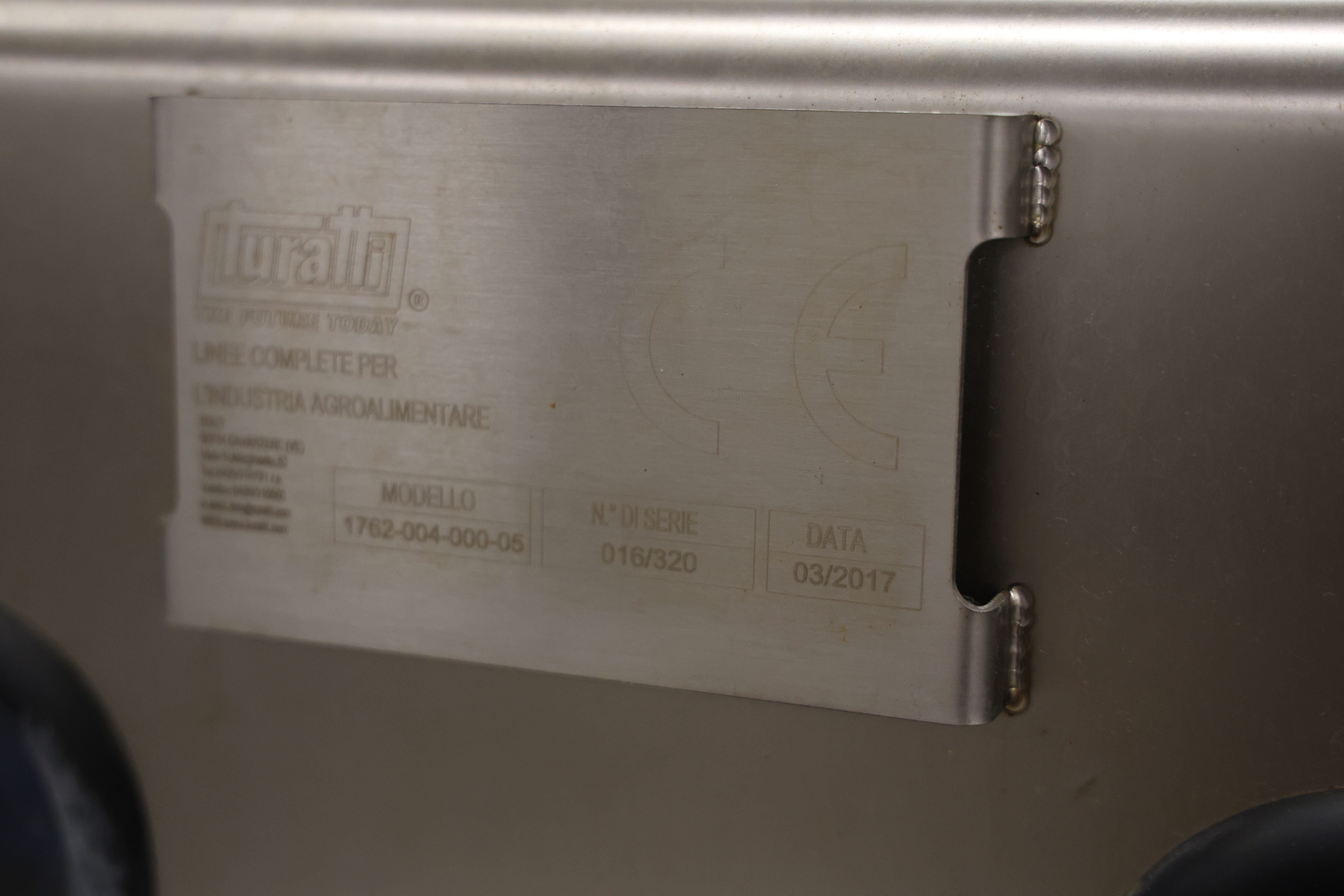 Used 2017 Turatti automatic spiralizer