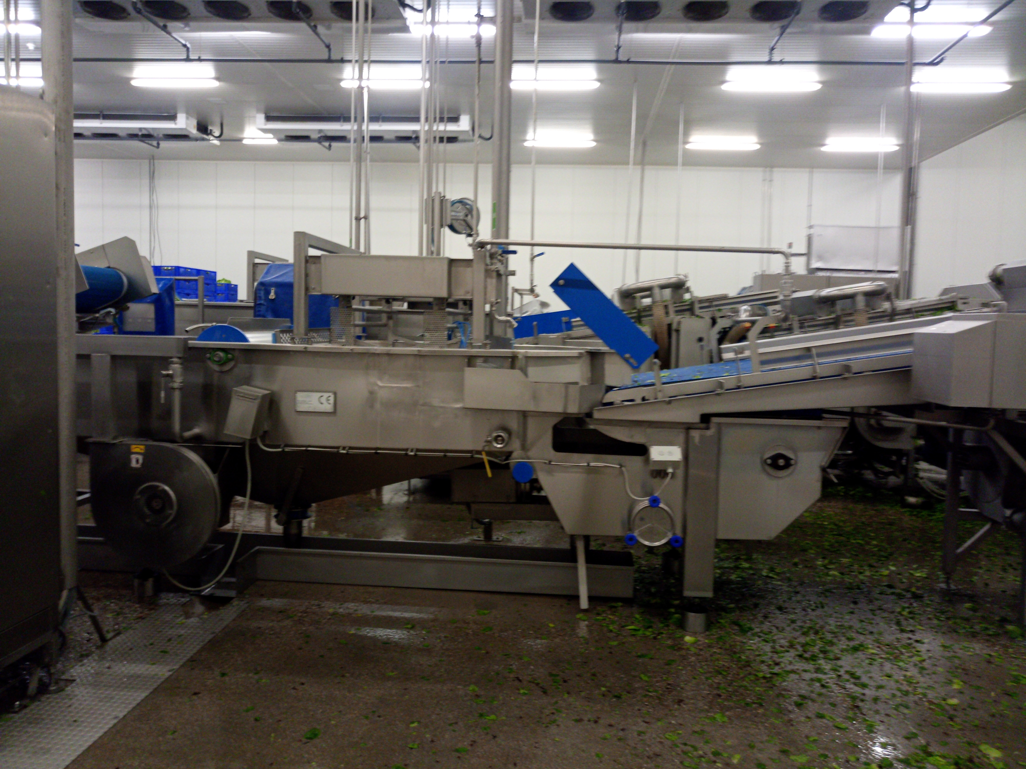 Used 2017 FTNON Turatti complete high capacity washing and drying line