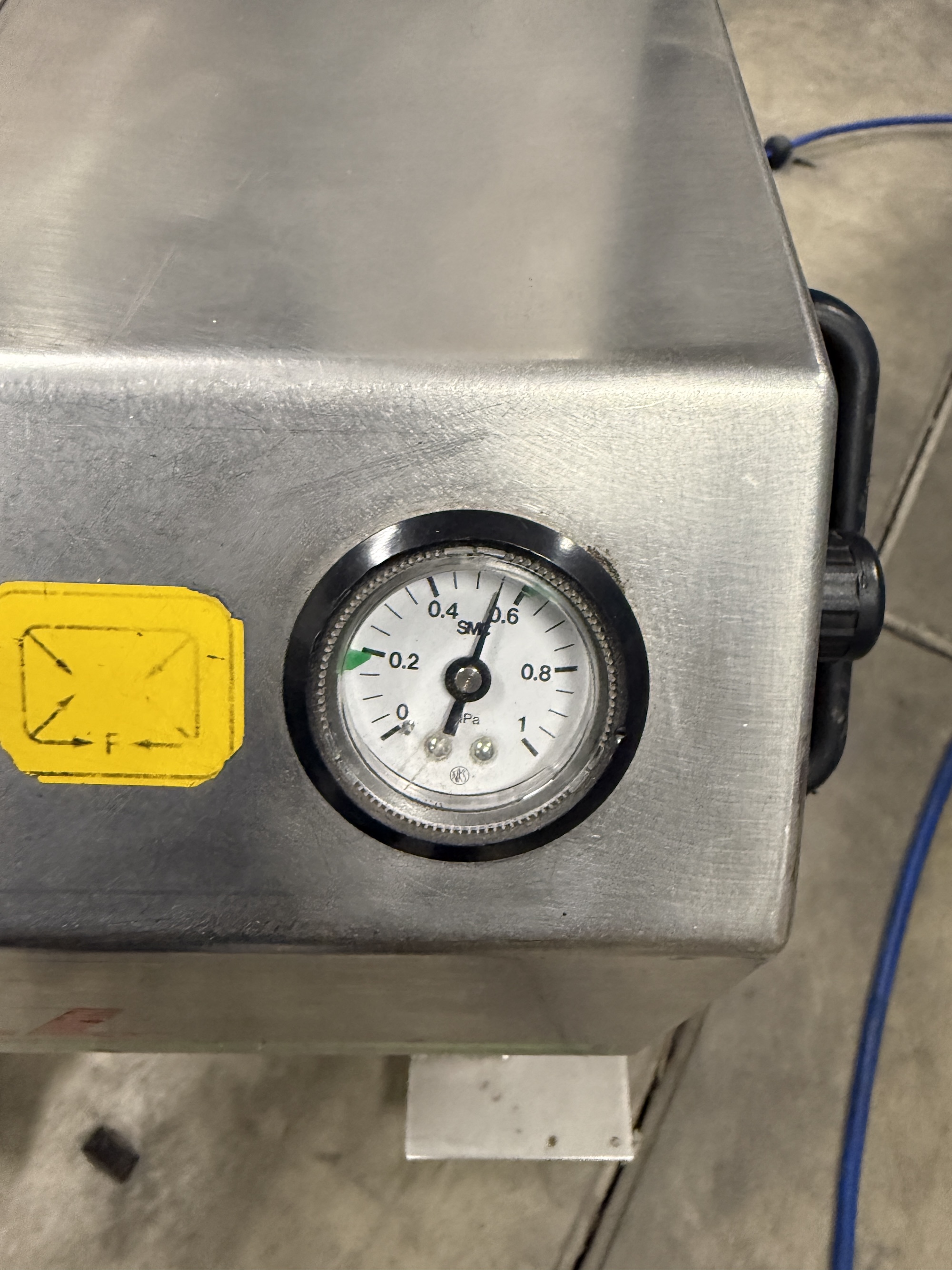 Used 2009 Band-All BA32-102 Banding machine stainless steel