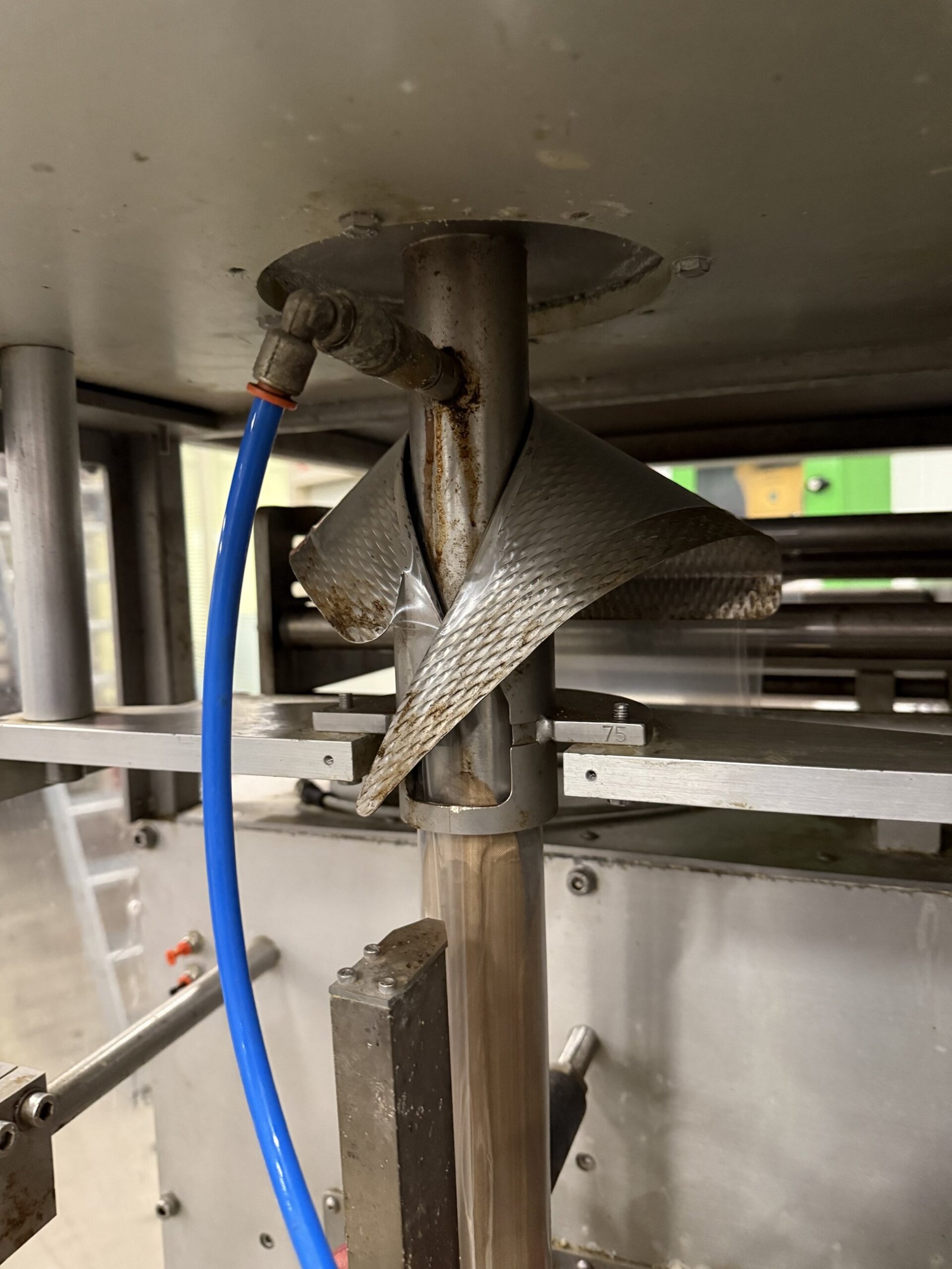 Used Audion vertical form fill seal machine (VFFS) for pillow bags