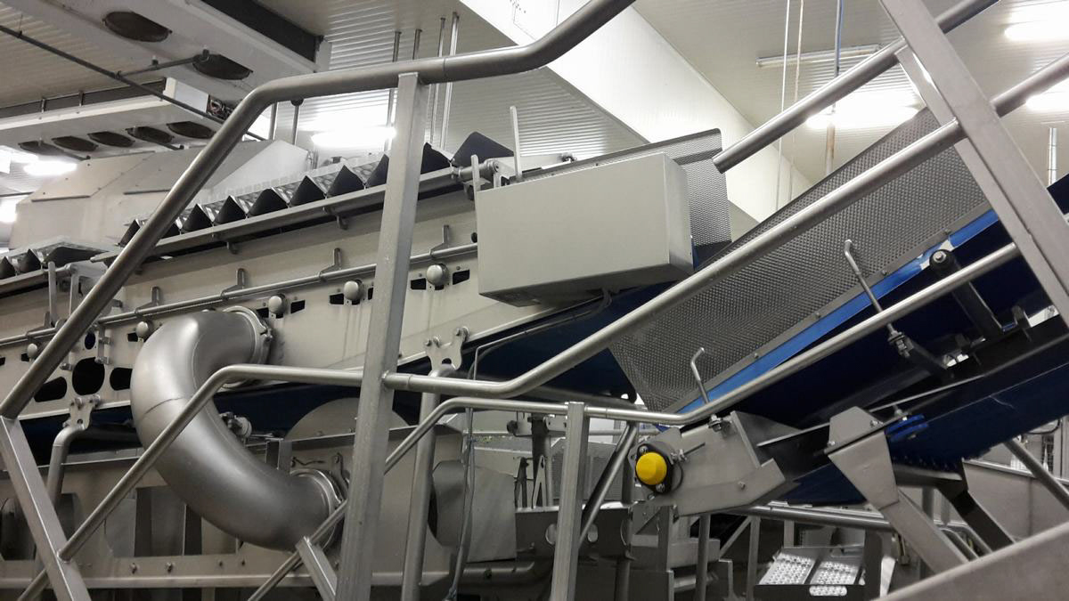 Used 2017 FTNON Turatti complete high capacity washing and drying line