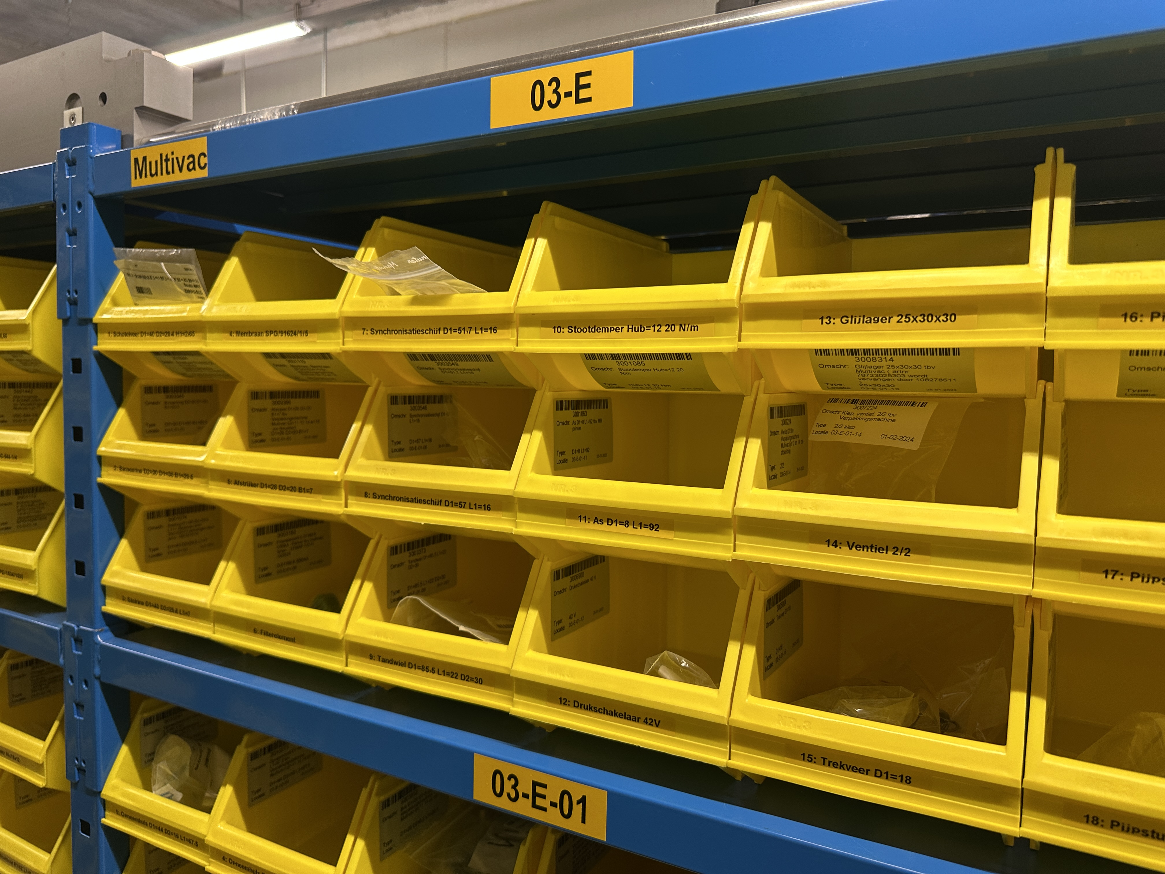 Used Multivac Spare parts