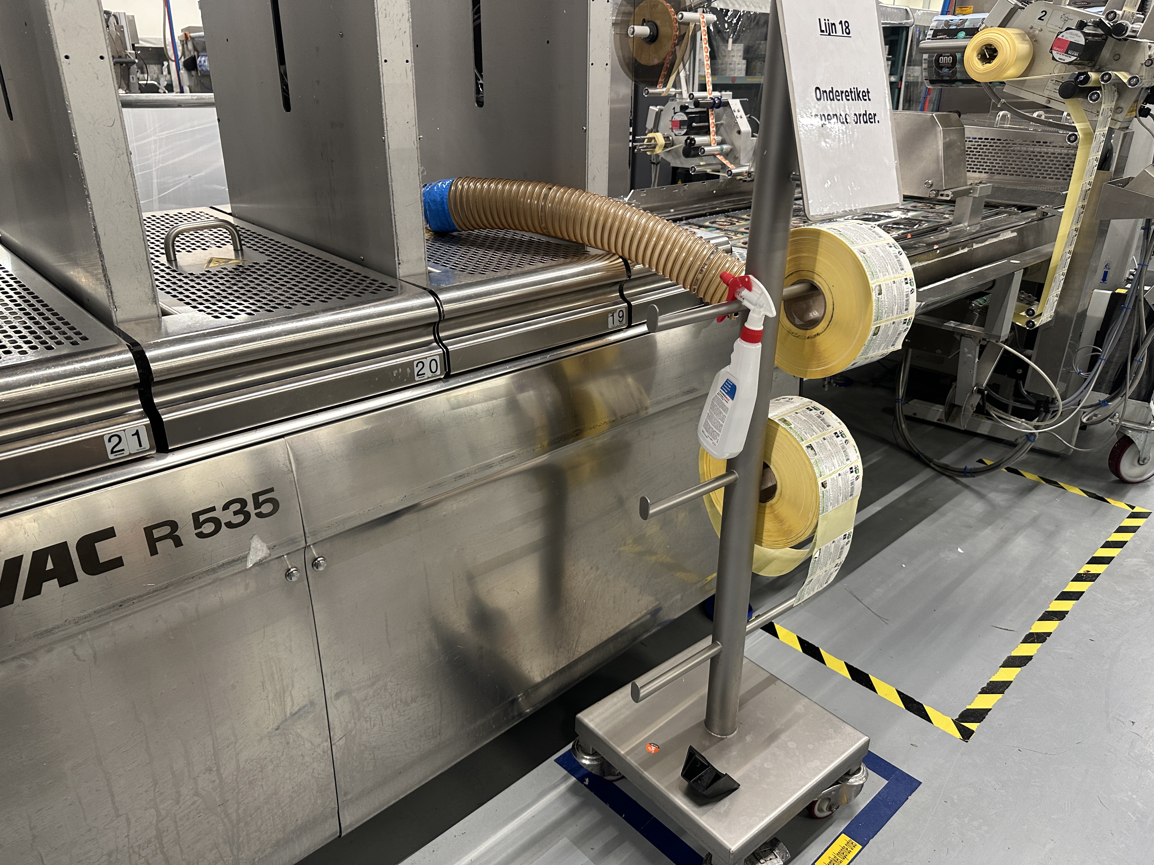 Used 2012 Multivac R535 thermoformer