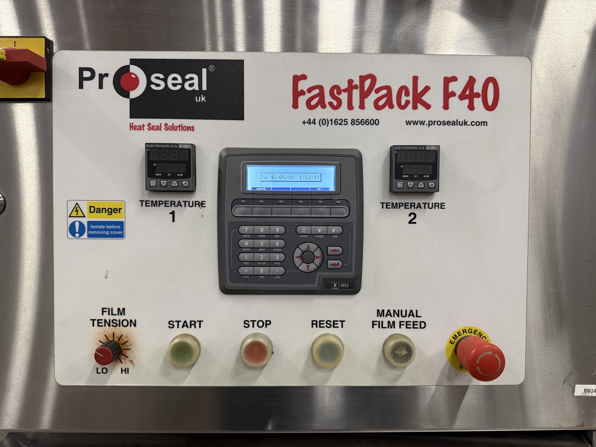 Used Proseal Fastpack F40