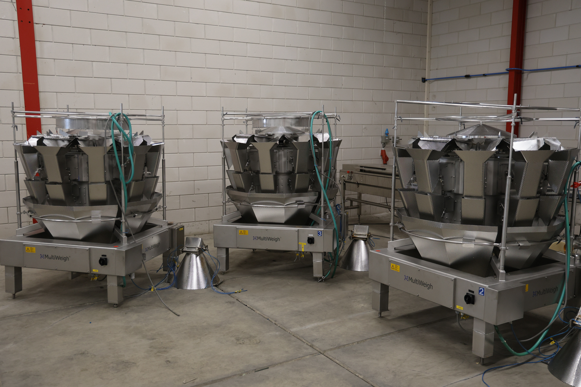 Used 2014 Multiweigh 10 heads multihead weigher