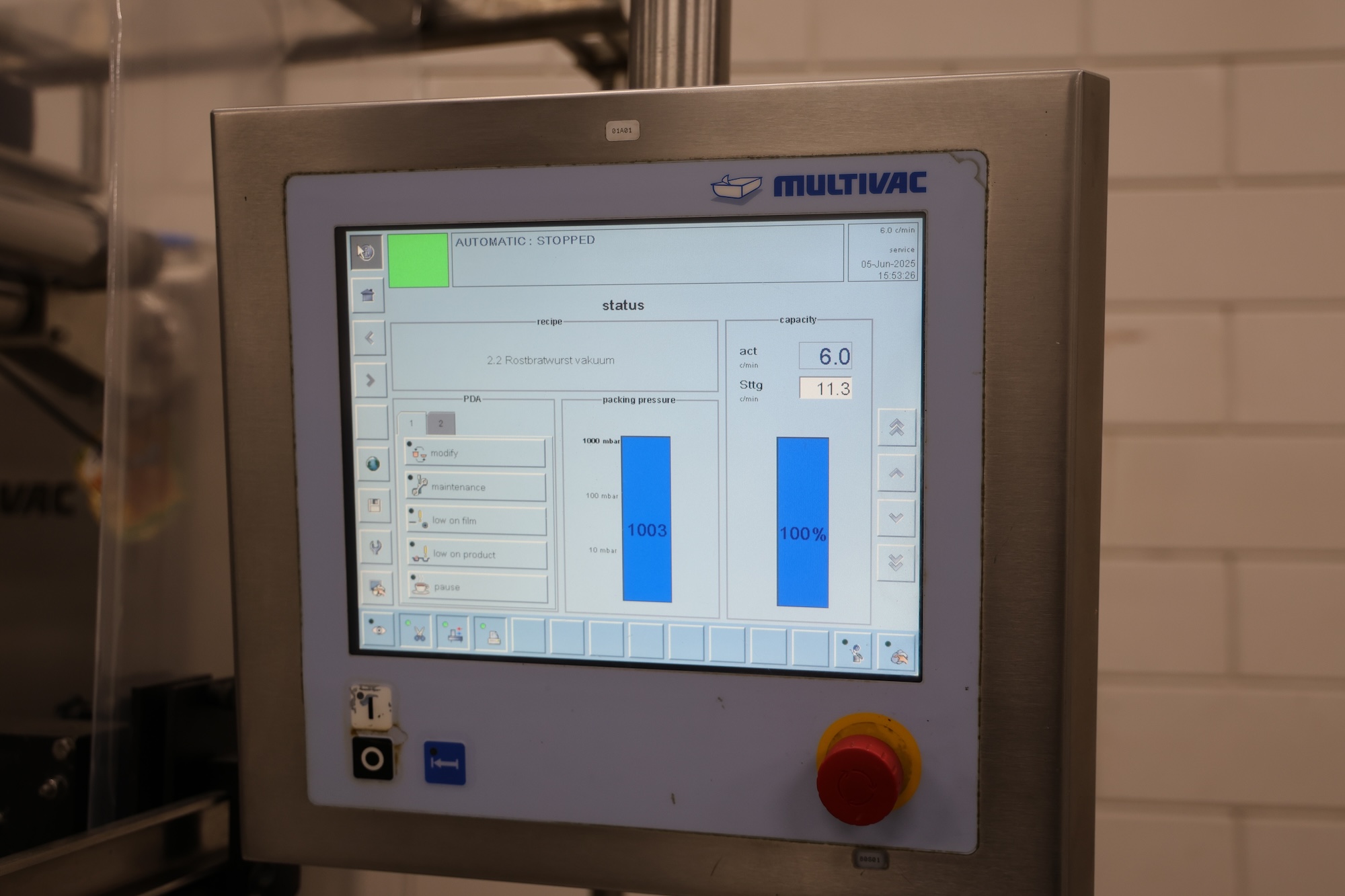 Used 2008 Multivac R245