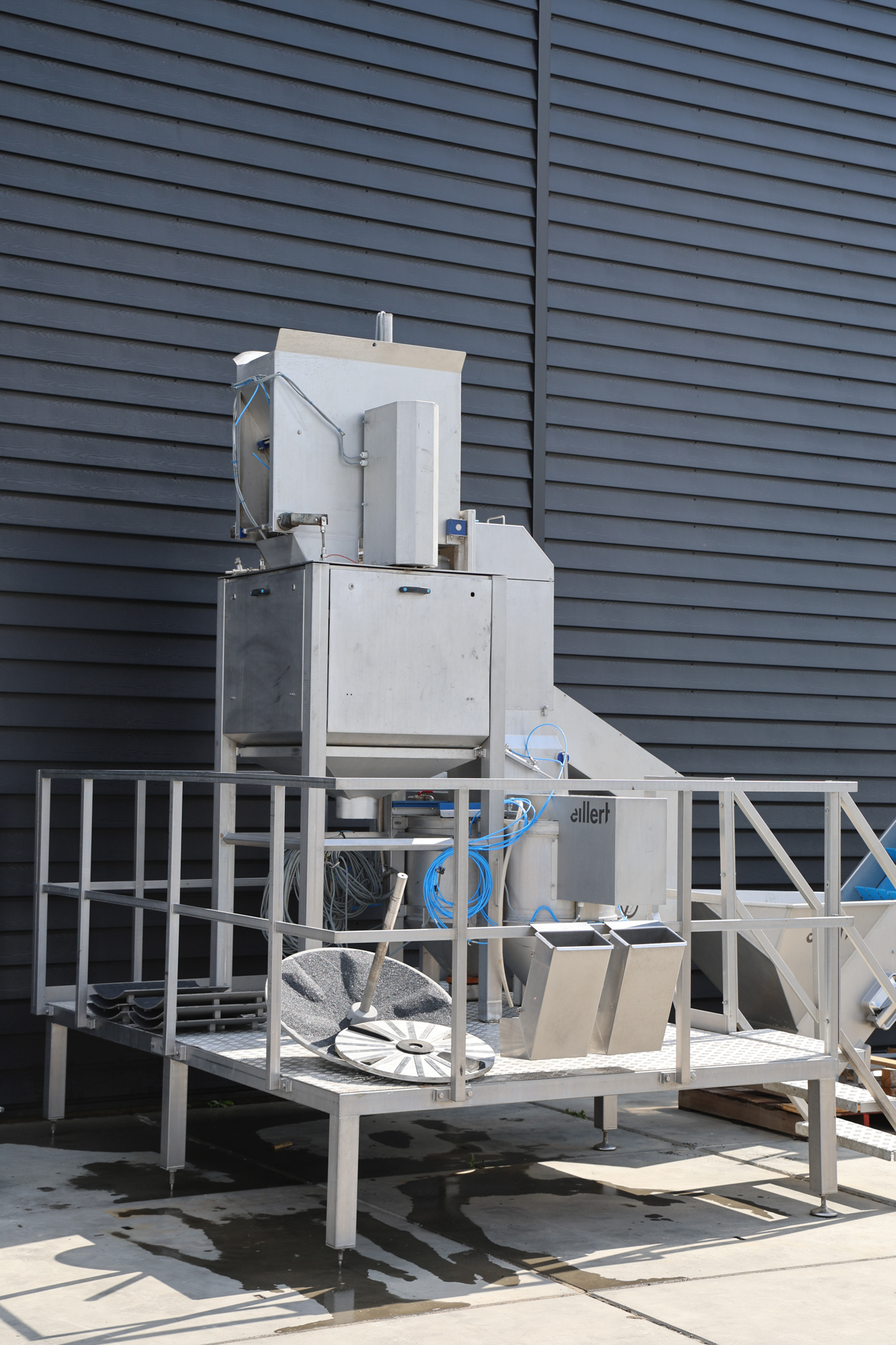 Used 2018 Eillert APM800 and B25 Full potato peeling and cutting line