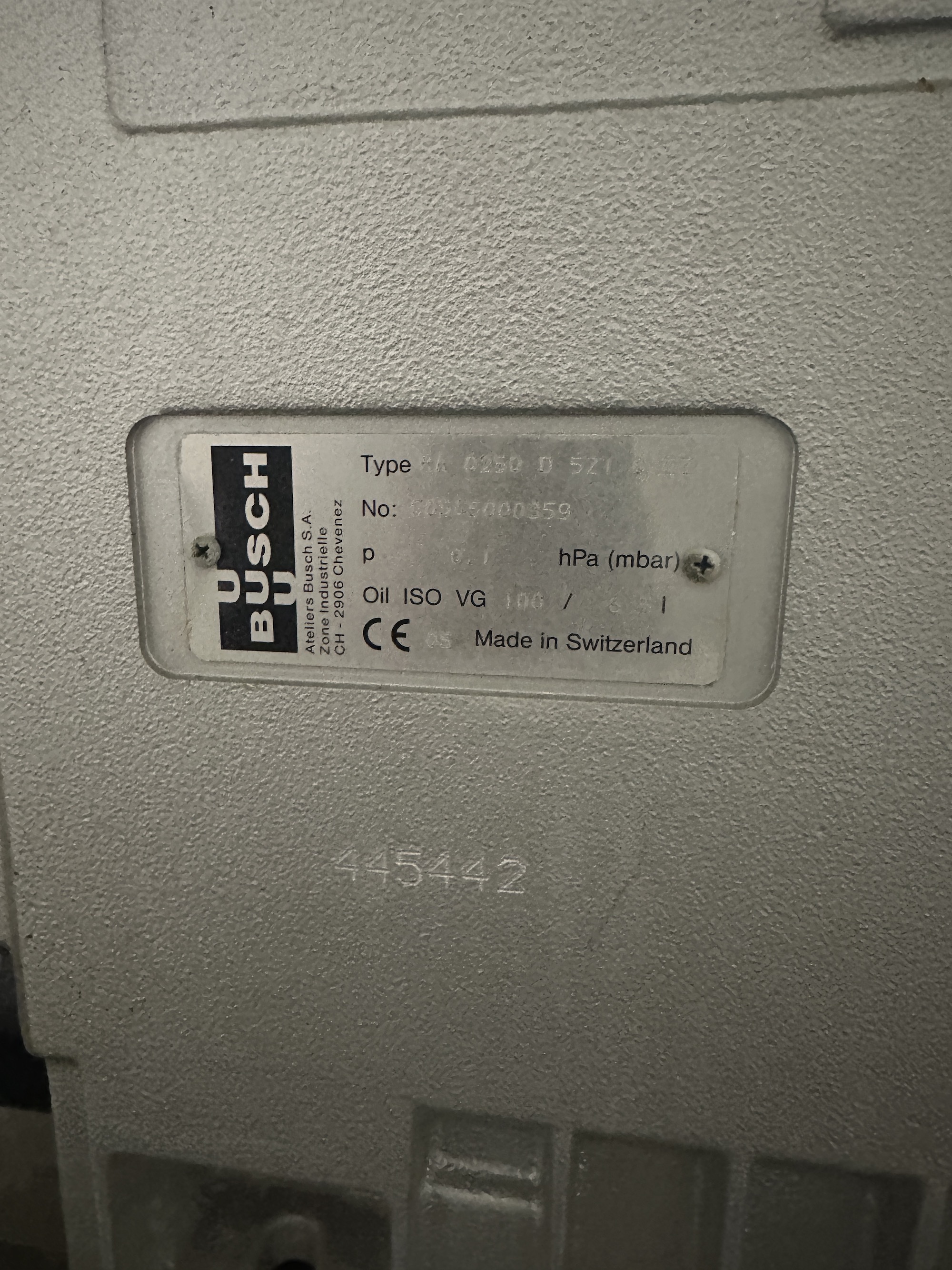 Used Multivac C500 double chamber vacuum packer