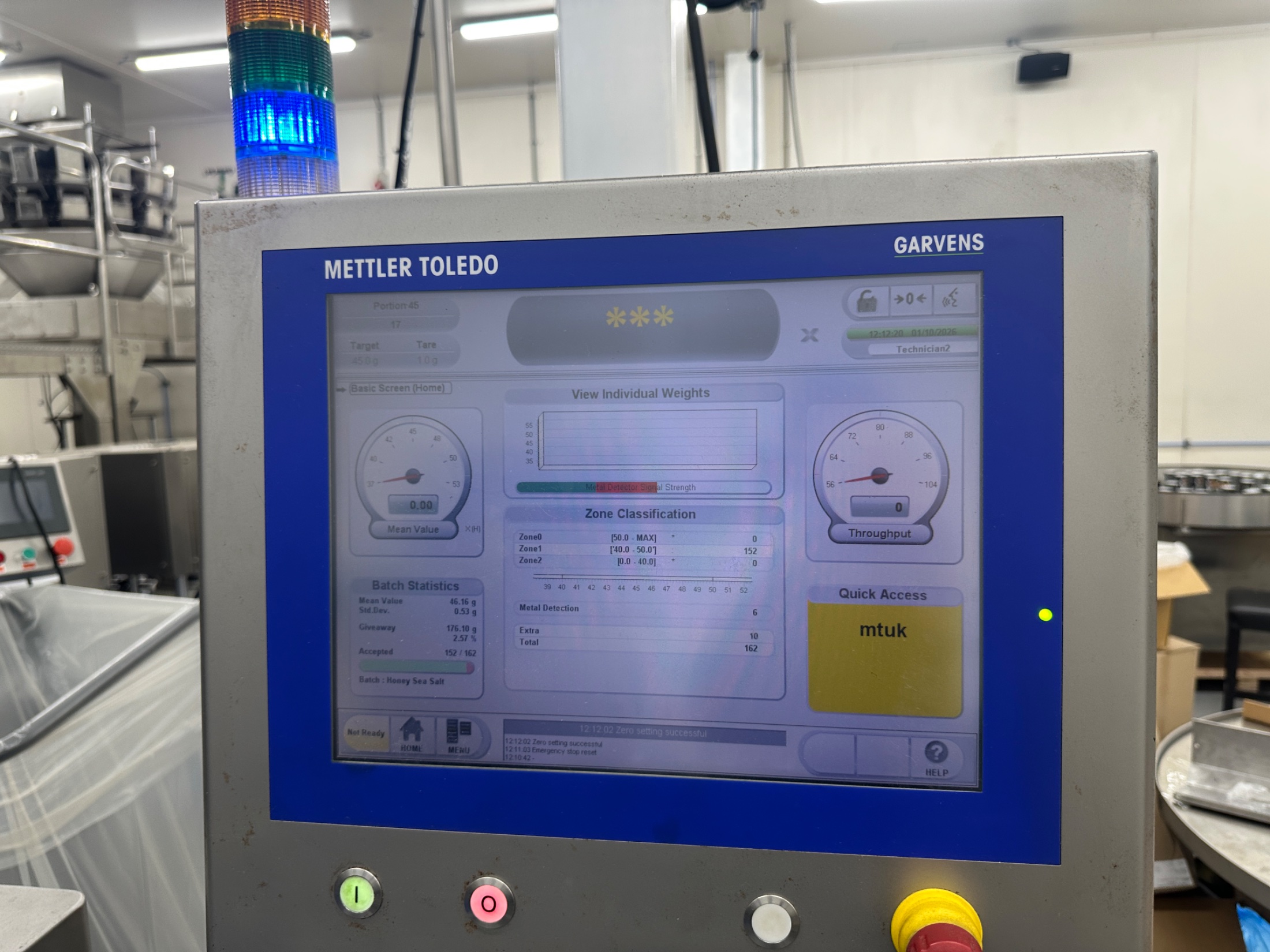 Used 2016 Mettler Toledo Garvens CM 3570 DMS