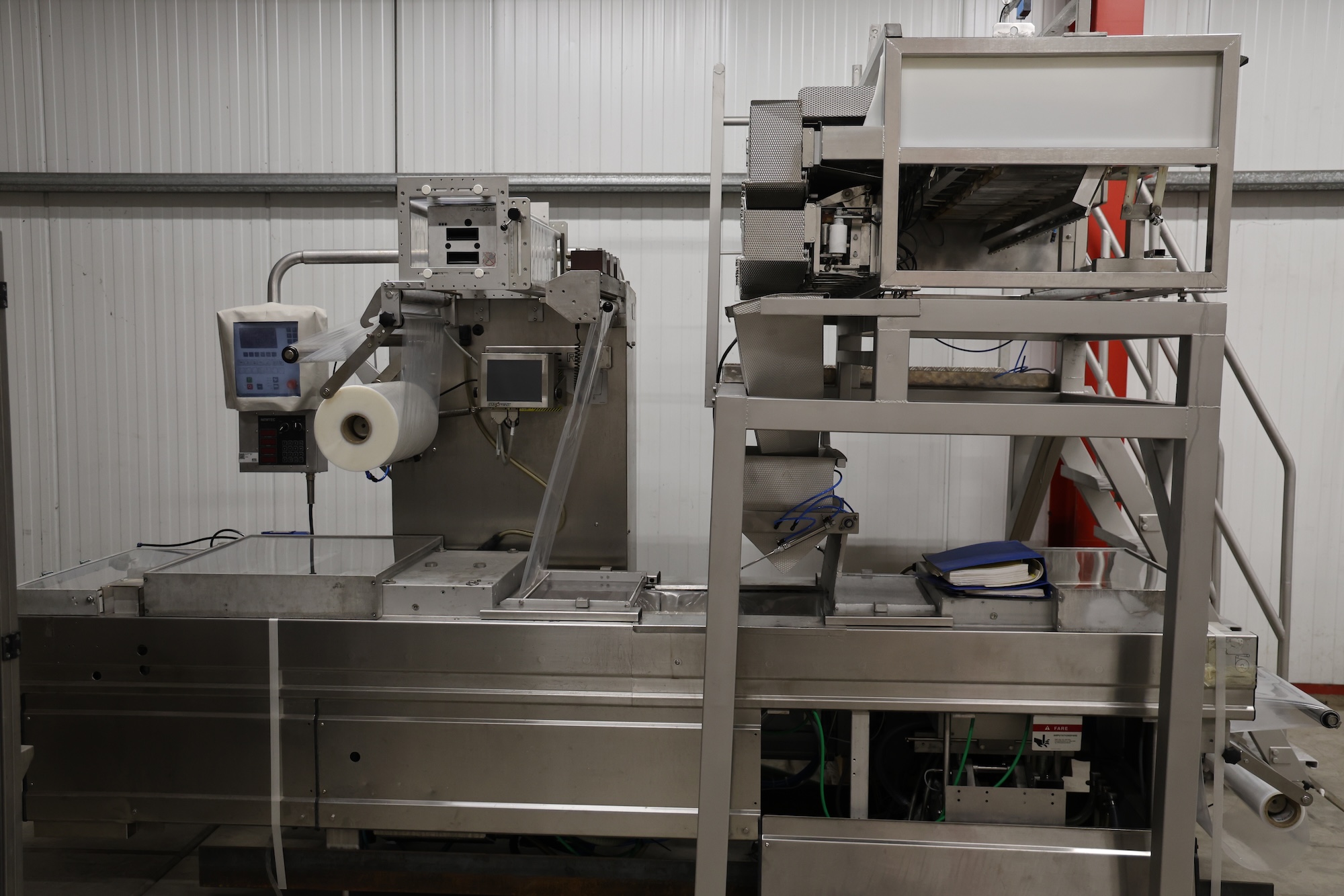 Used Newtec - Multivac Ultra compact automatic packing line
