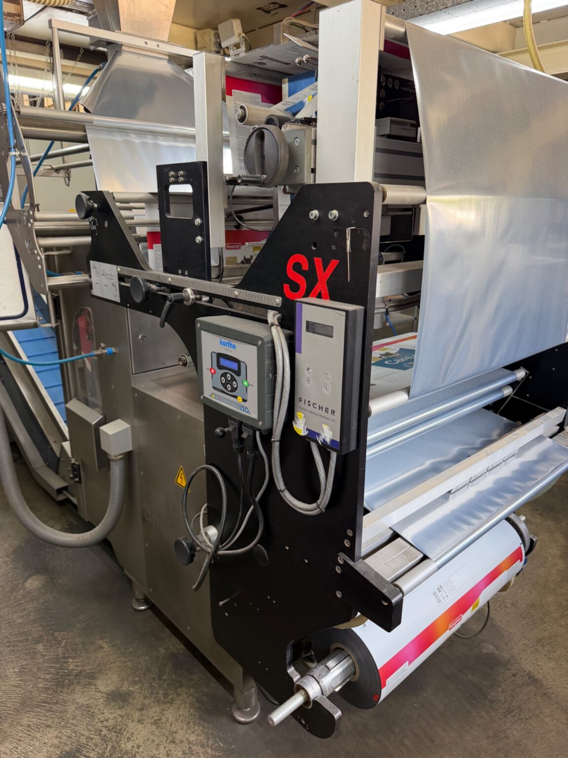 Used Complete weighing, packaging and case packing line with Yamato and GEA SmartPacker SX400