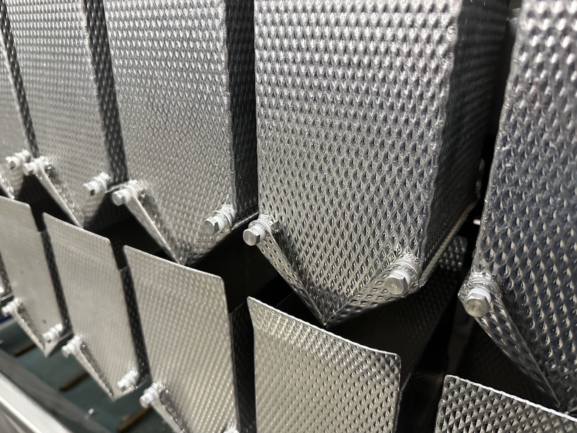 Used Newtec 9 heads weigher