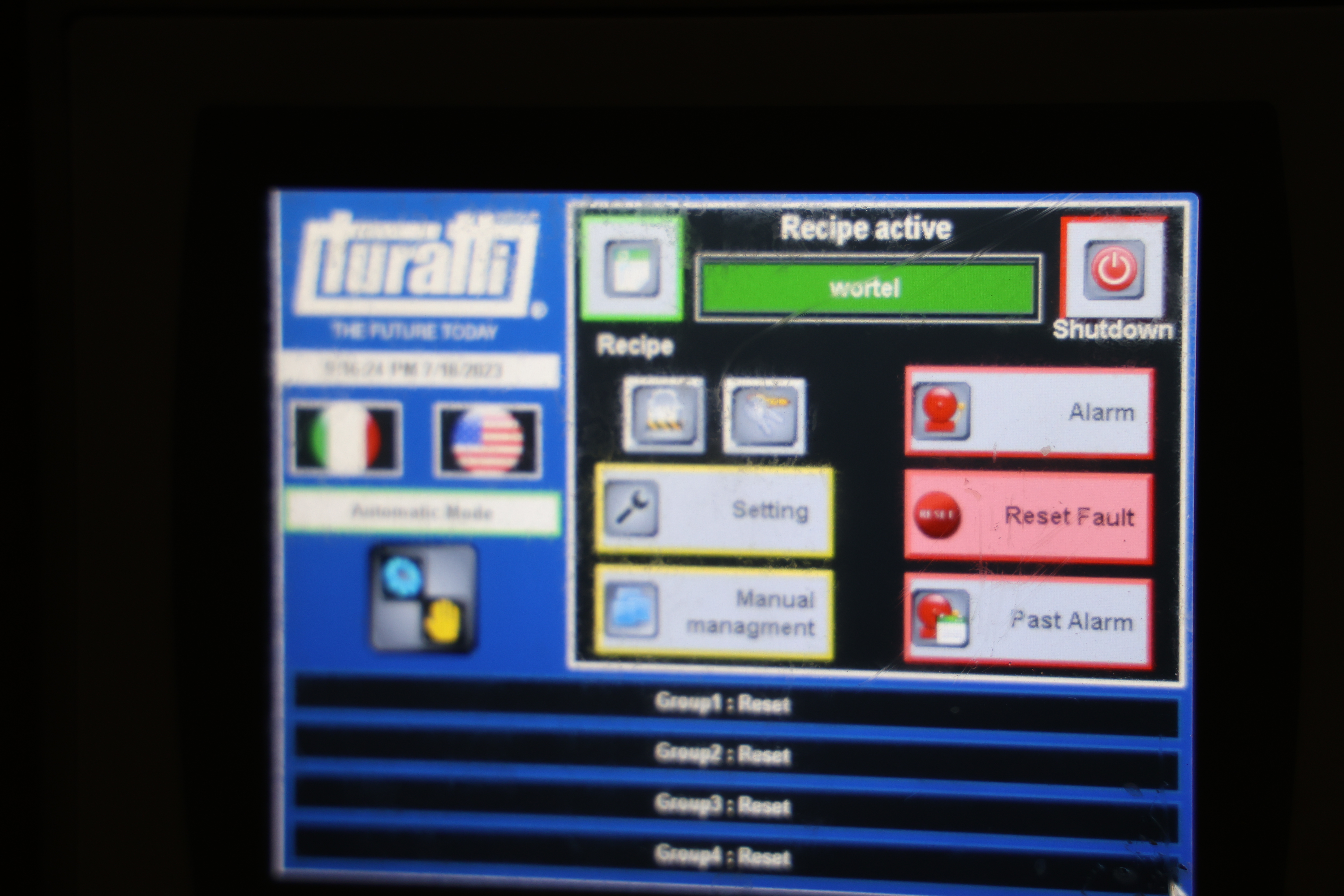 Used 2017 Turatti automatic spiralizer