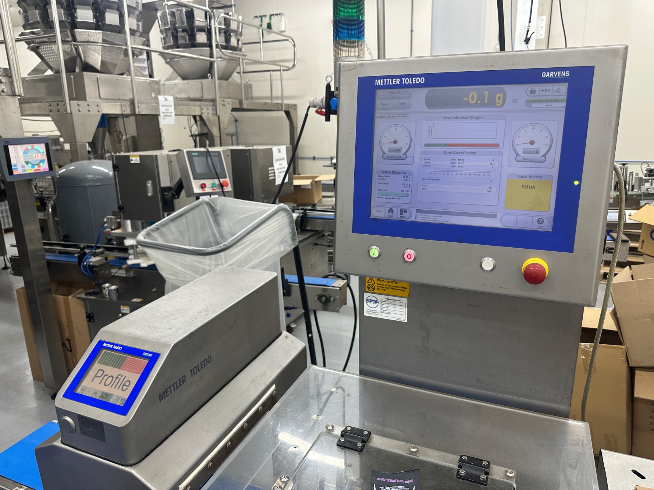 Used 2016 Mettler Toledo Garvens CM 3570 DMS