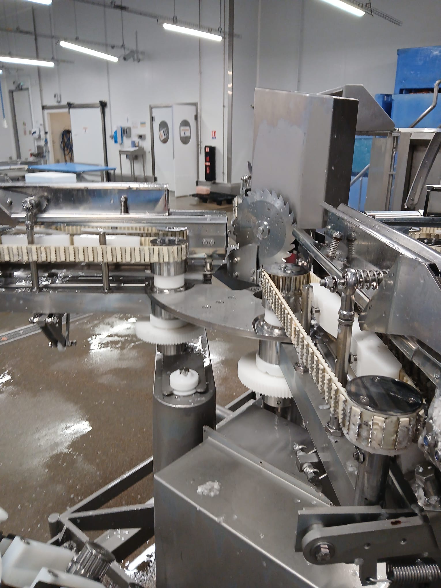 Used 2012 Marel 2630 filleting line with 2620 and knife sharpener