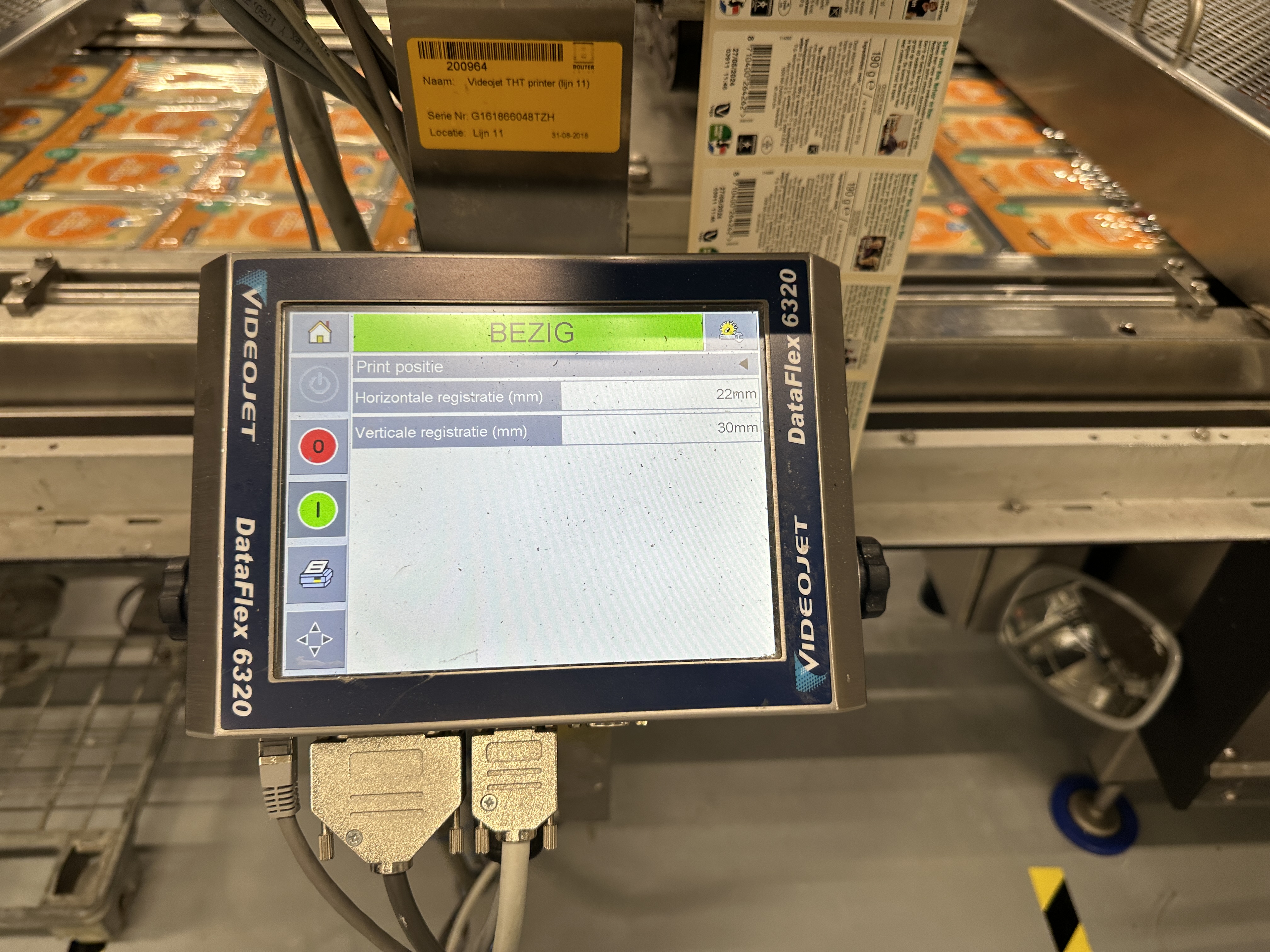 Used Multivac R530 complete line with Weber